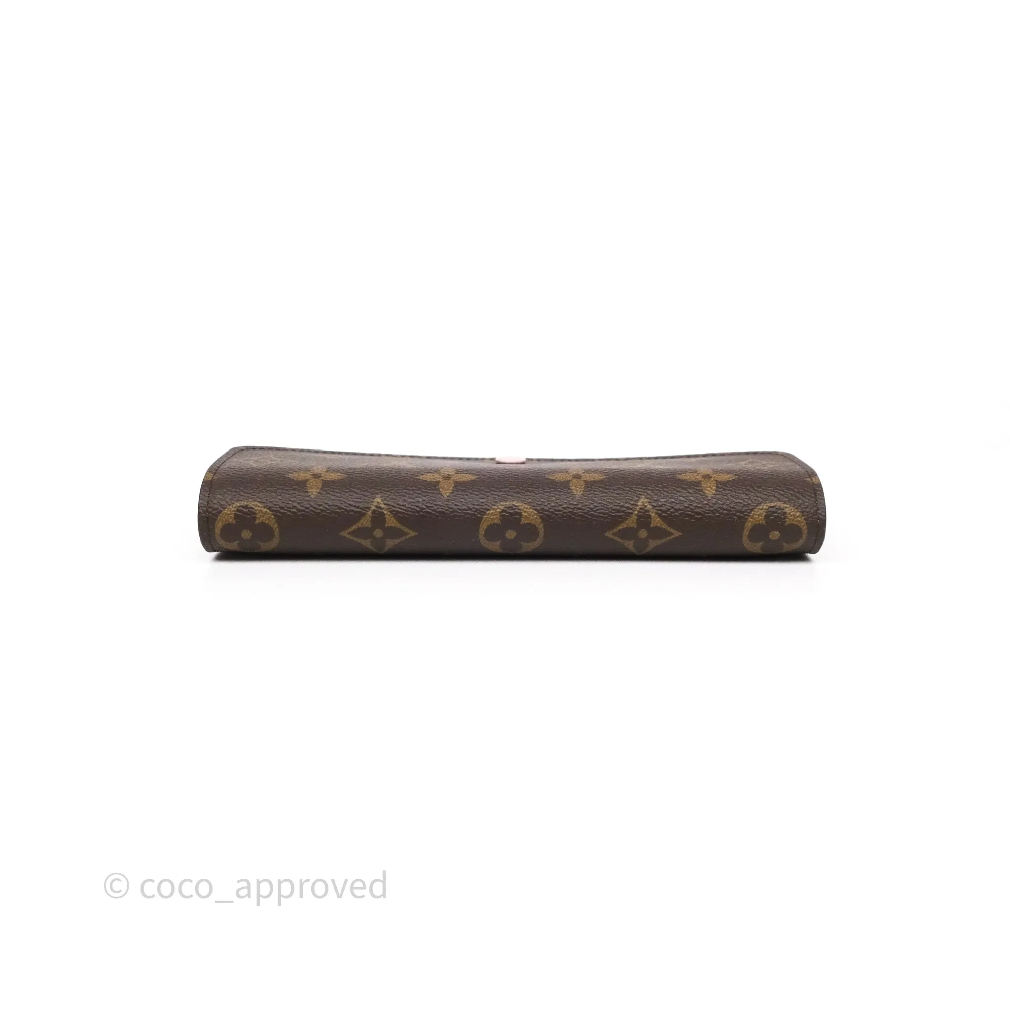 Louis Vuitton Emilie Wallet Monogram Rose Ballerine