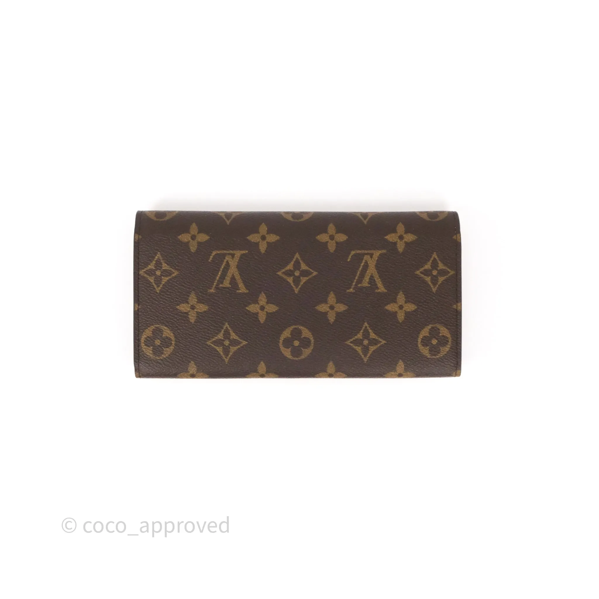Louis Vuitton Emilie Wallet Monogram Rose Ballerine