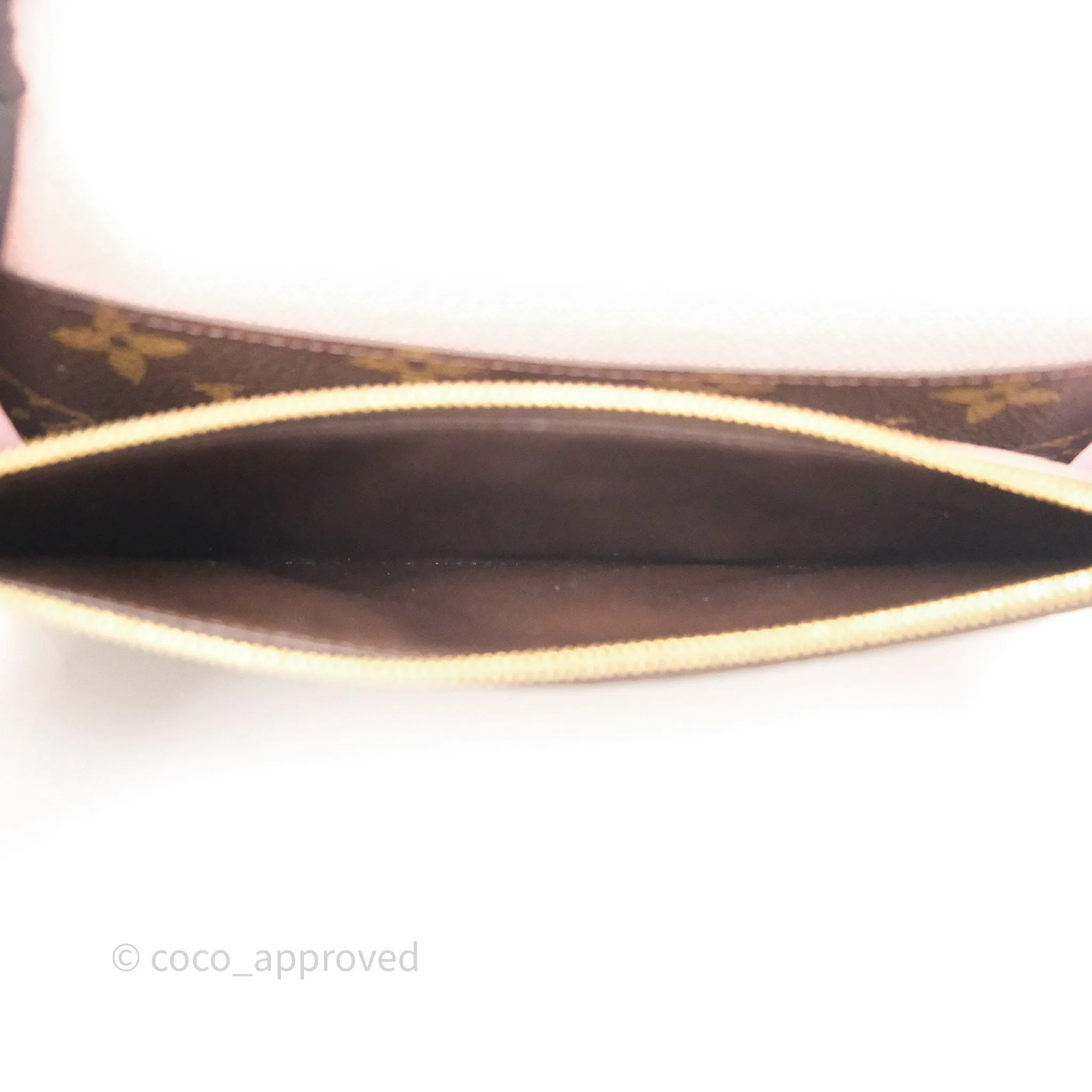 Louis Vuitton Emilie Wallet Monogram Rose Ballerine