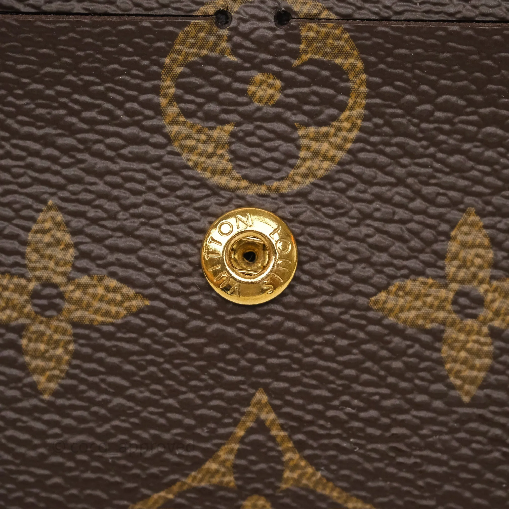 Louis Vuitton Emilie Wallet Monogram Rose Ballerine