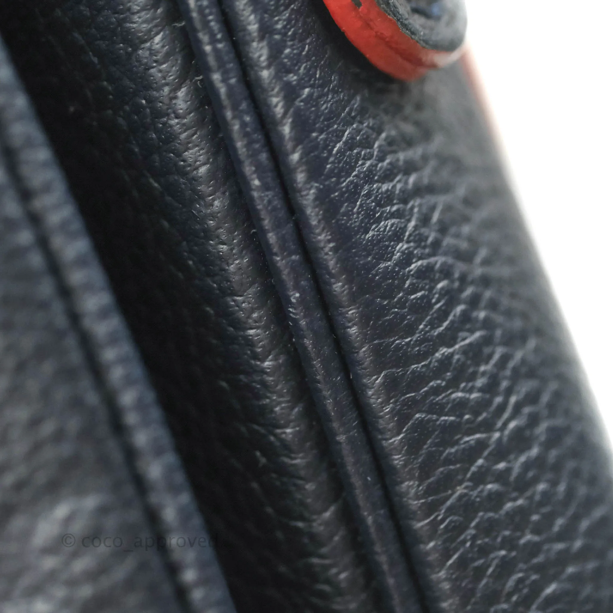 Louis Vuitton Empreinte Pochette Metis Marine Rouge