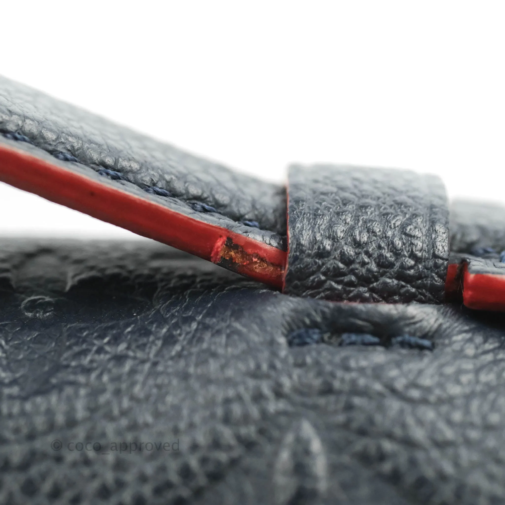 Louis Vuitton Empreinte Pochette Metis Marine Rouge