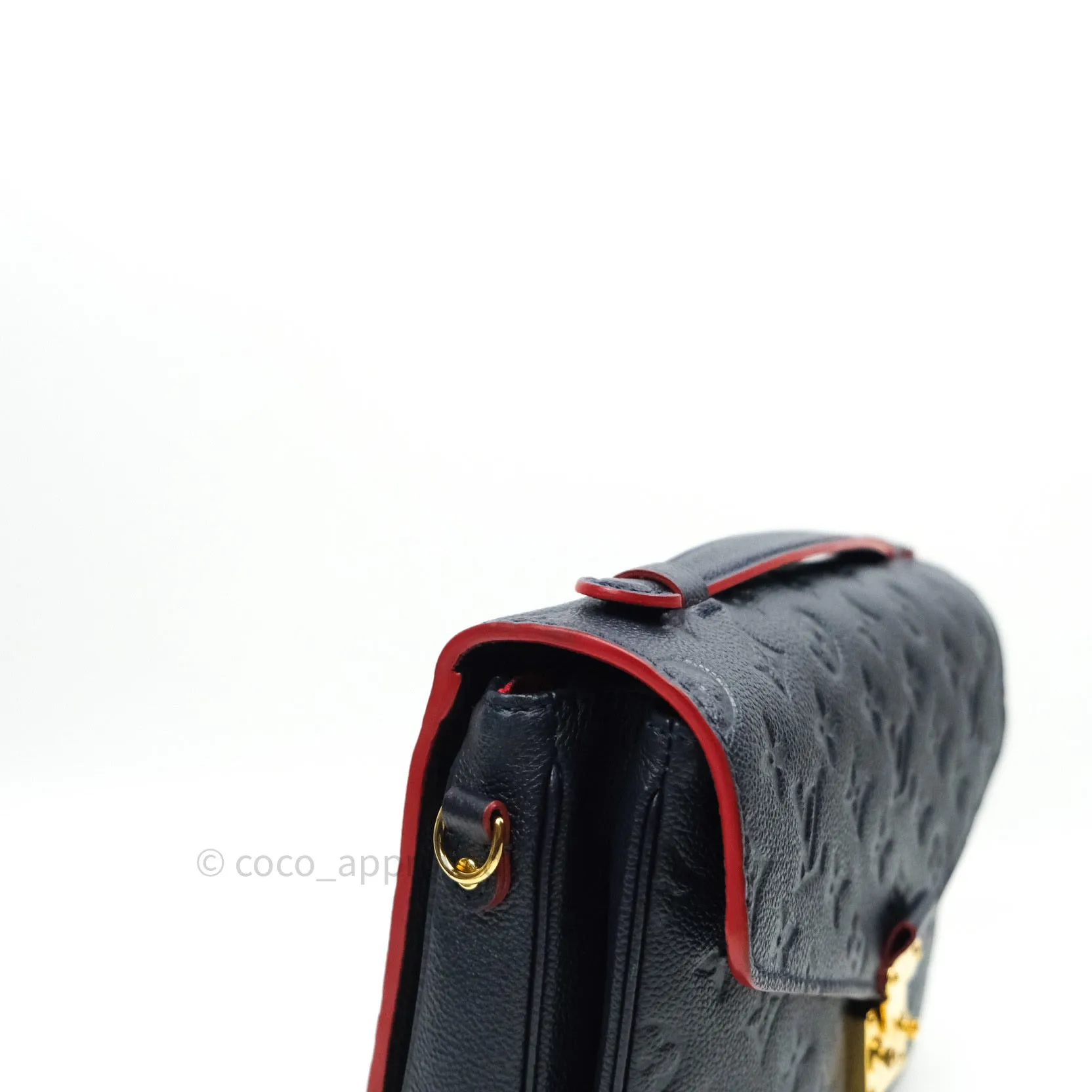 Louis Vuitton Empreinte Pochette Metis Marine Rouge