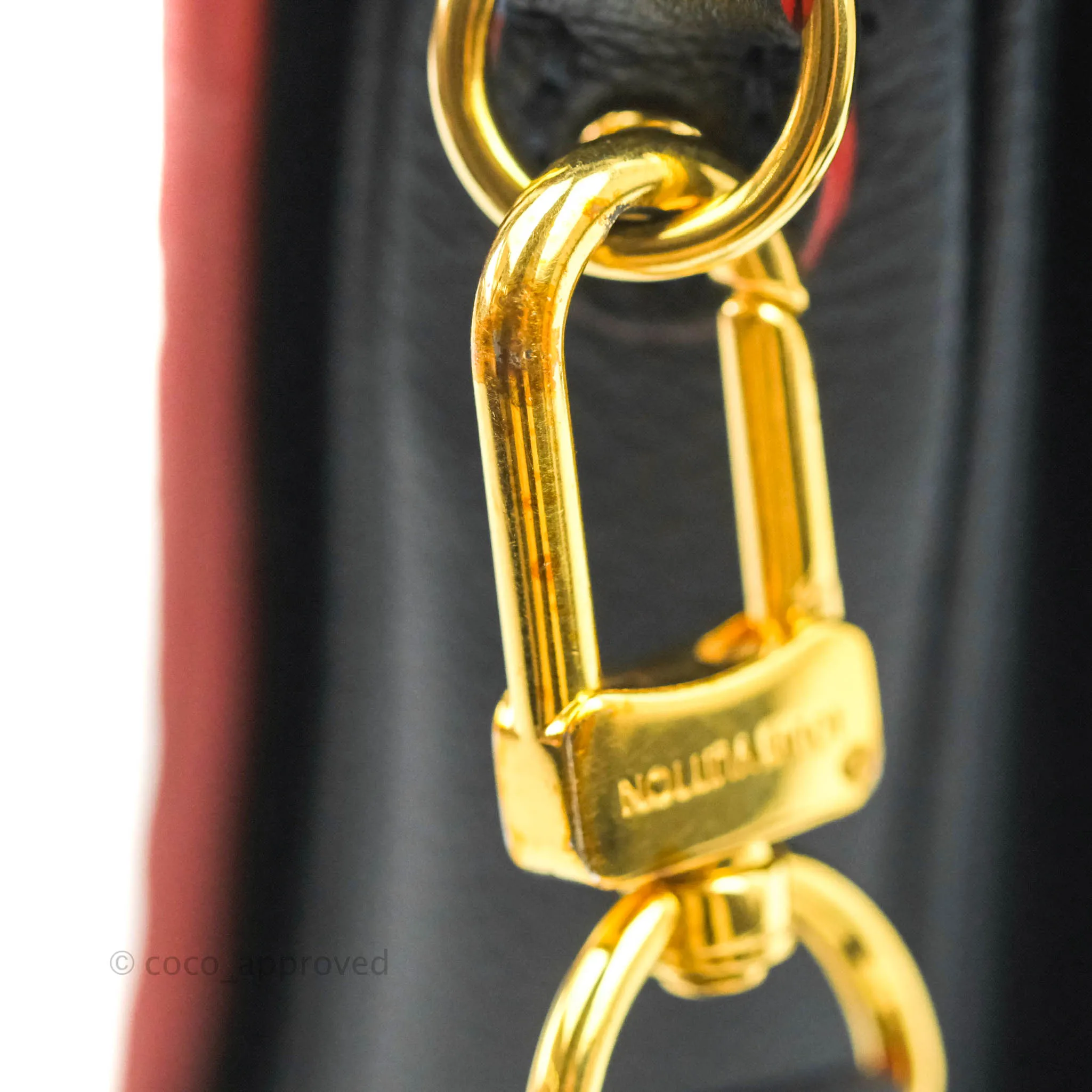 Louis Vuitton Empreinte Pochette Metis Marine Rouge