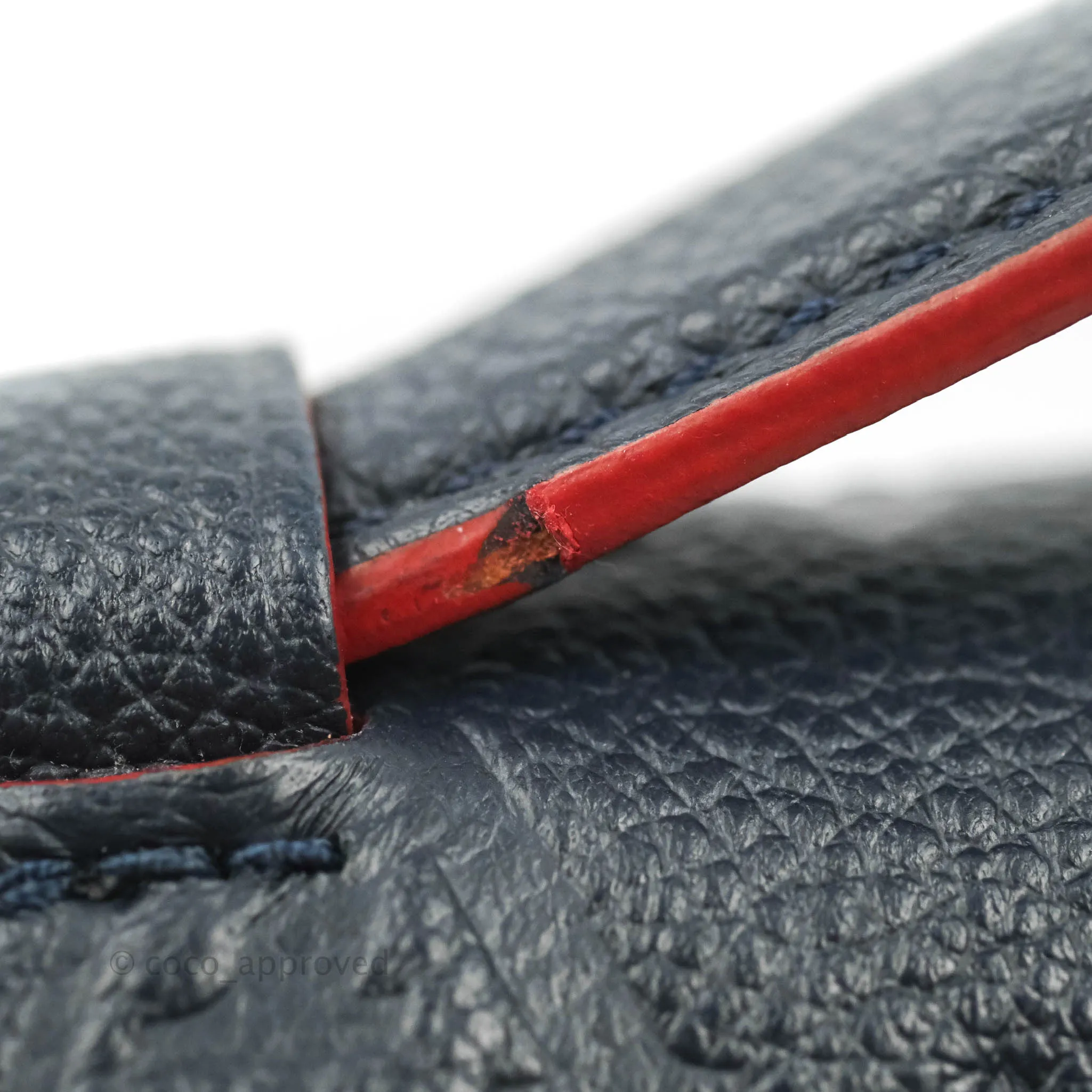 Louis Vuitton Empreinte Pochette Metis Marine Rouge