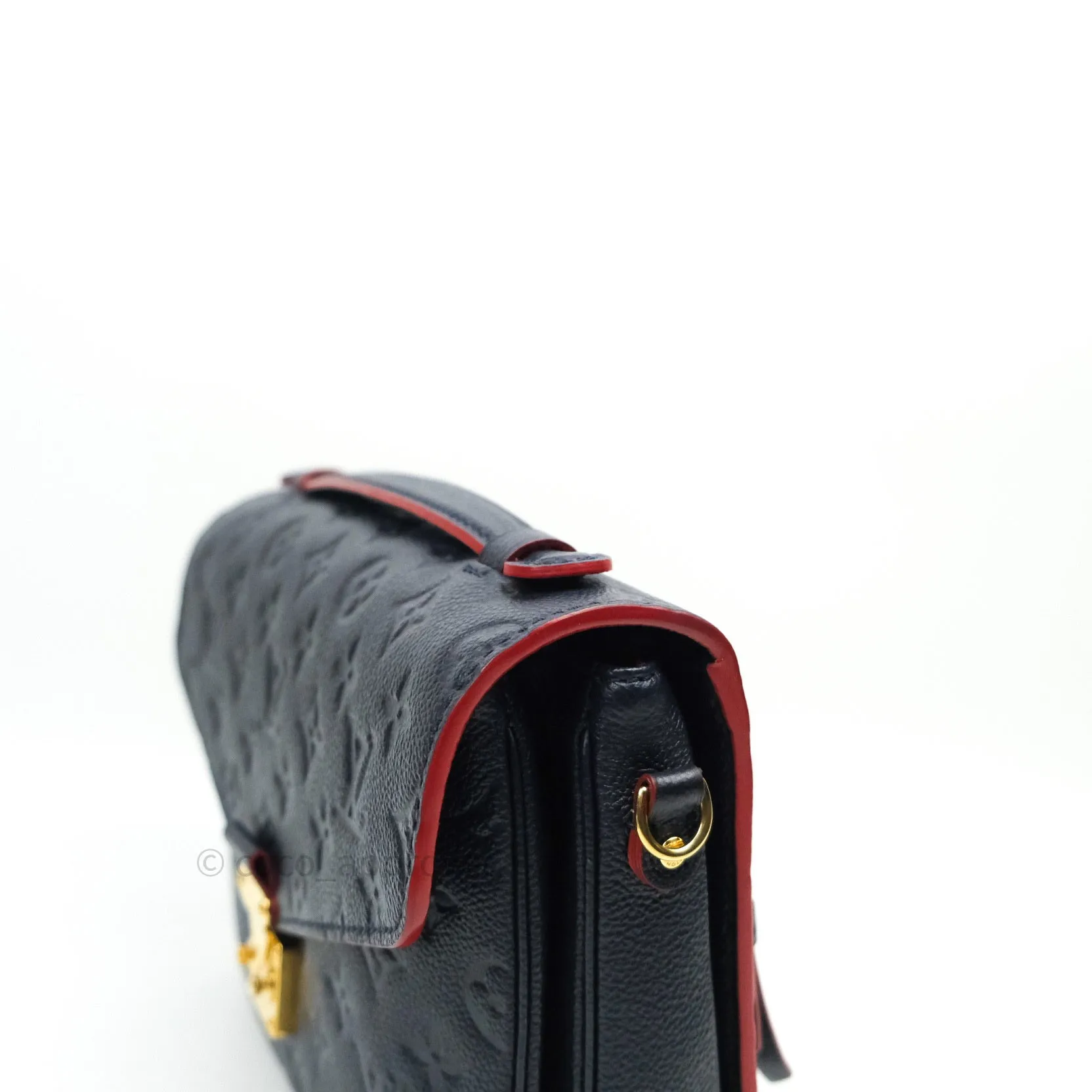 Louis Vuitton Empreinte Pochette Metis Marine Rouge