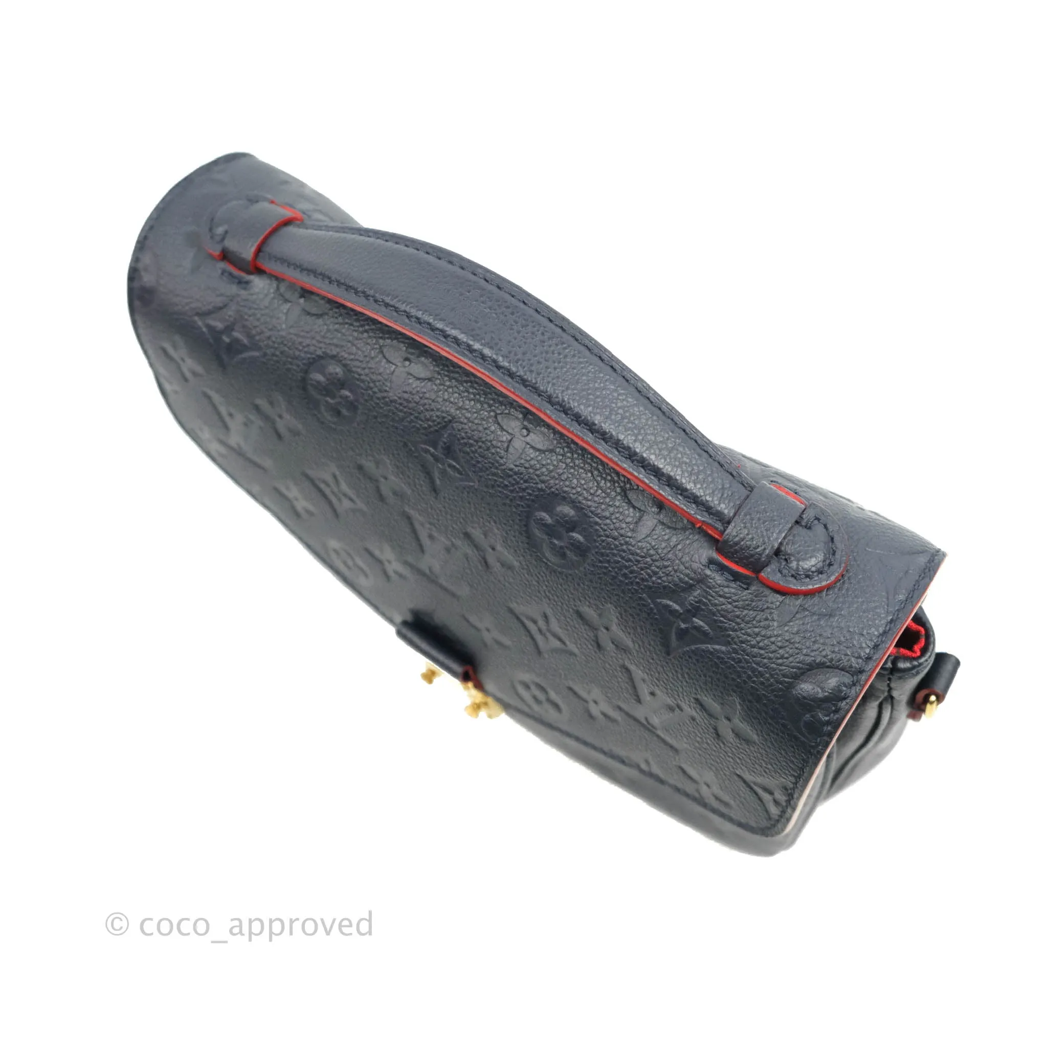 Louis Vuitton Empreinte Pochette Metis Marine Rouge
