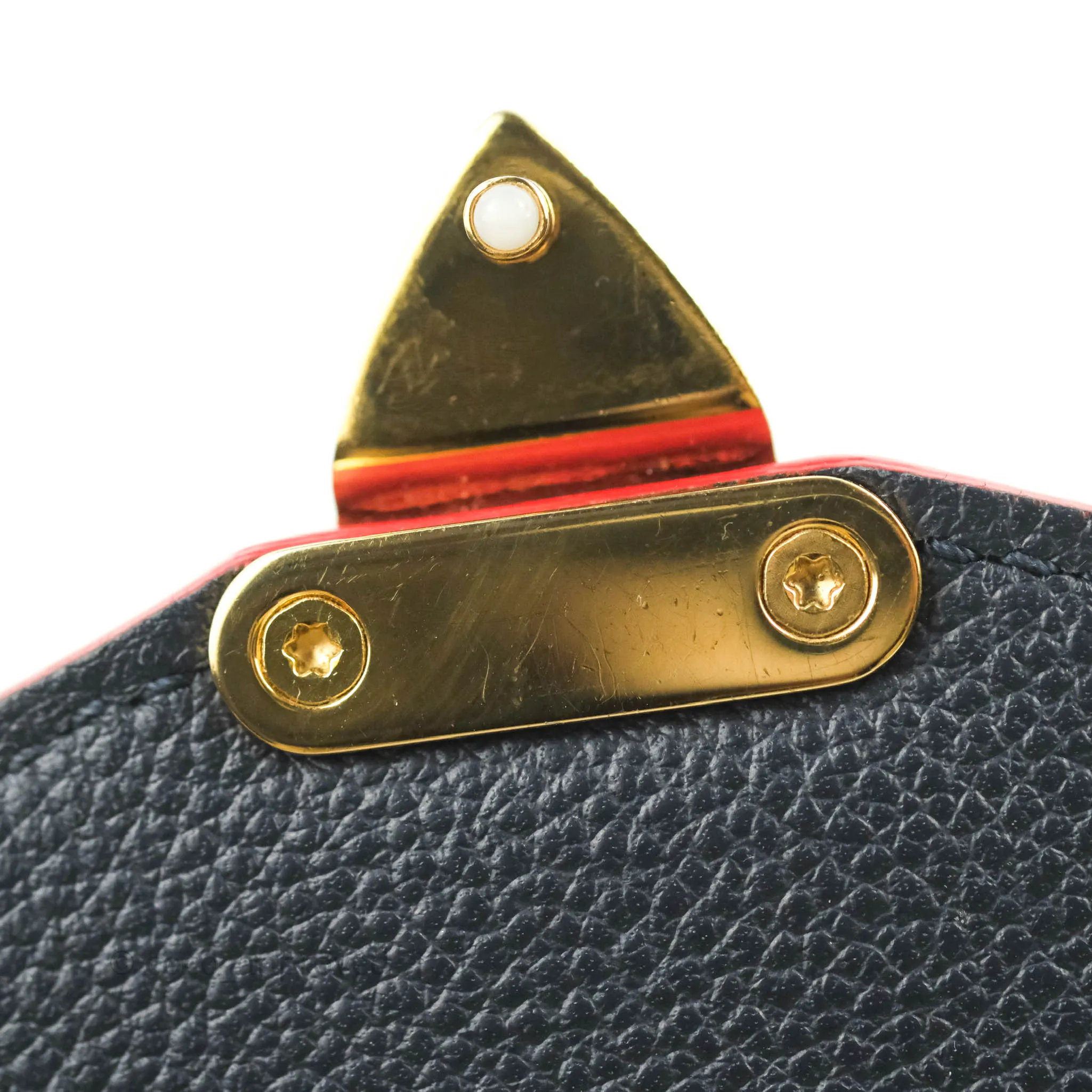Louis Vuitton Empreinte Pochette Metis Marine Rouge