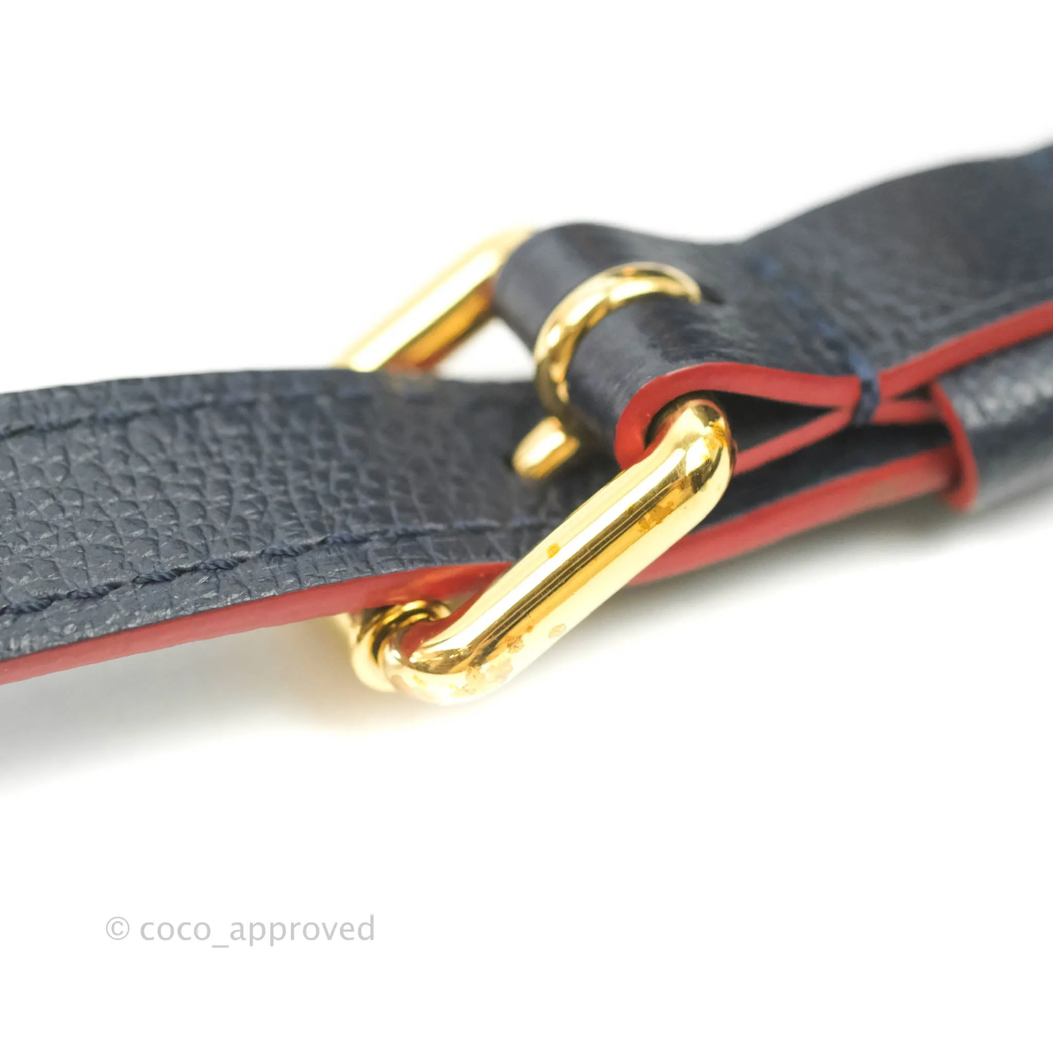 Louis Vuitton Empreinte Pochette Metis Marine Rouge