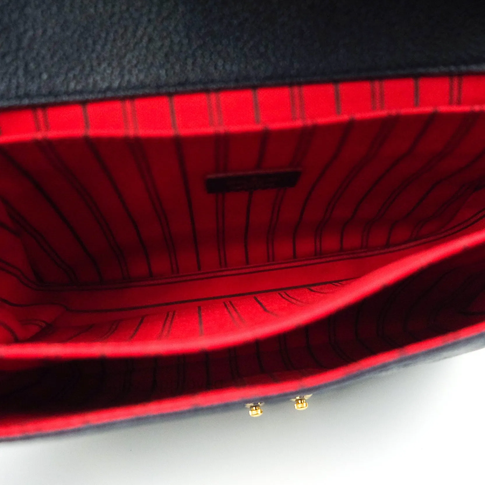 Louis Vuitton Empreinte Pochette Metis Marine Rouge