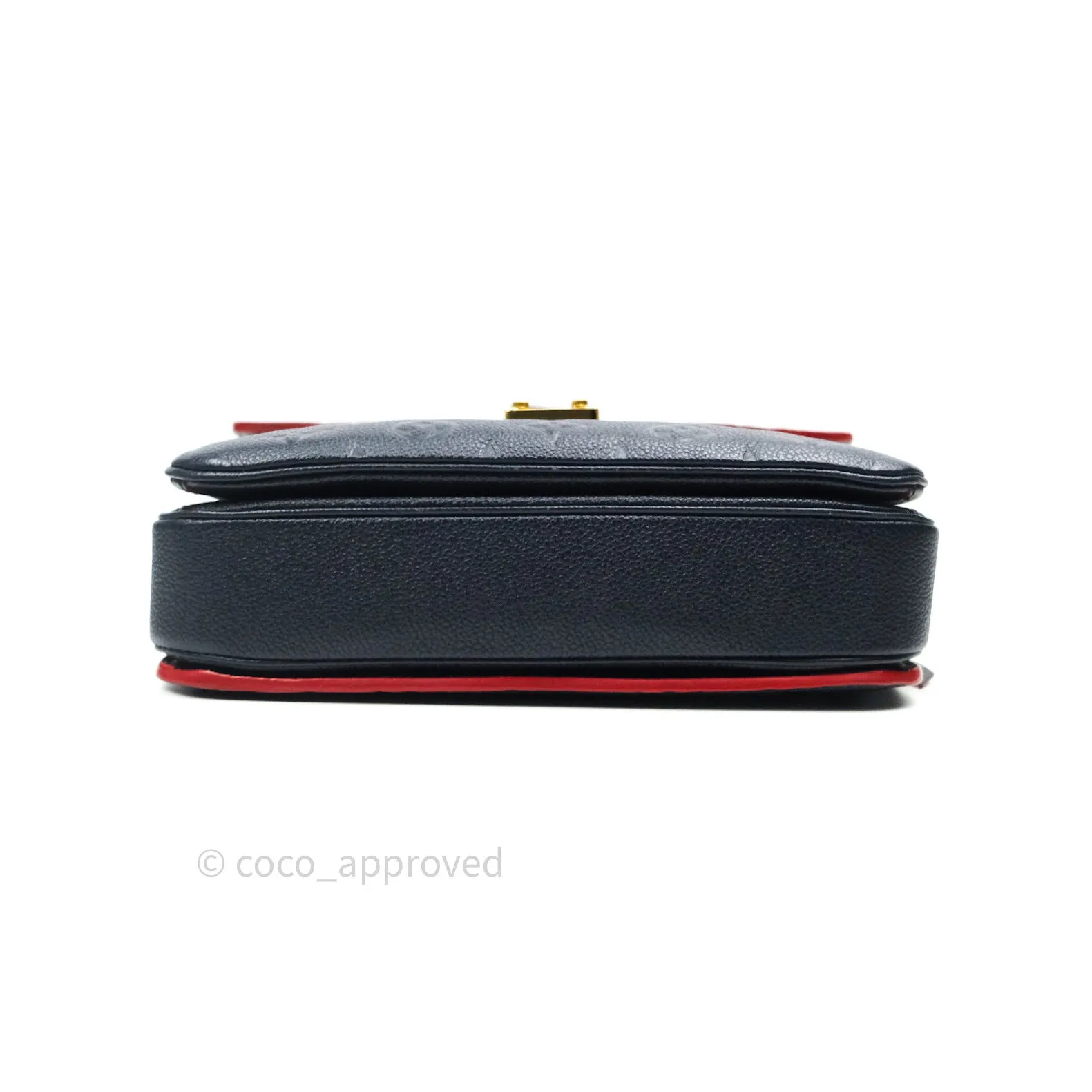 Louis Vuitton Empreinte Pochette Metis Marine Rouge