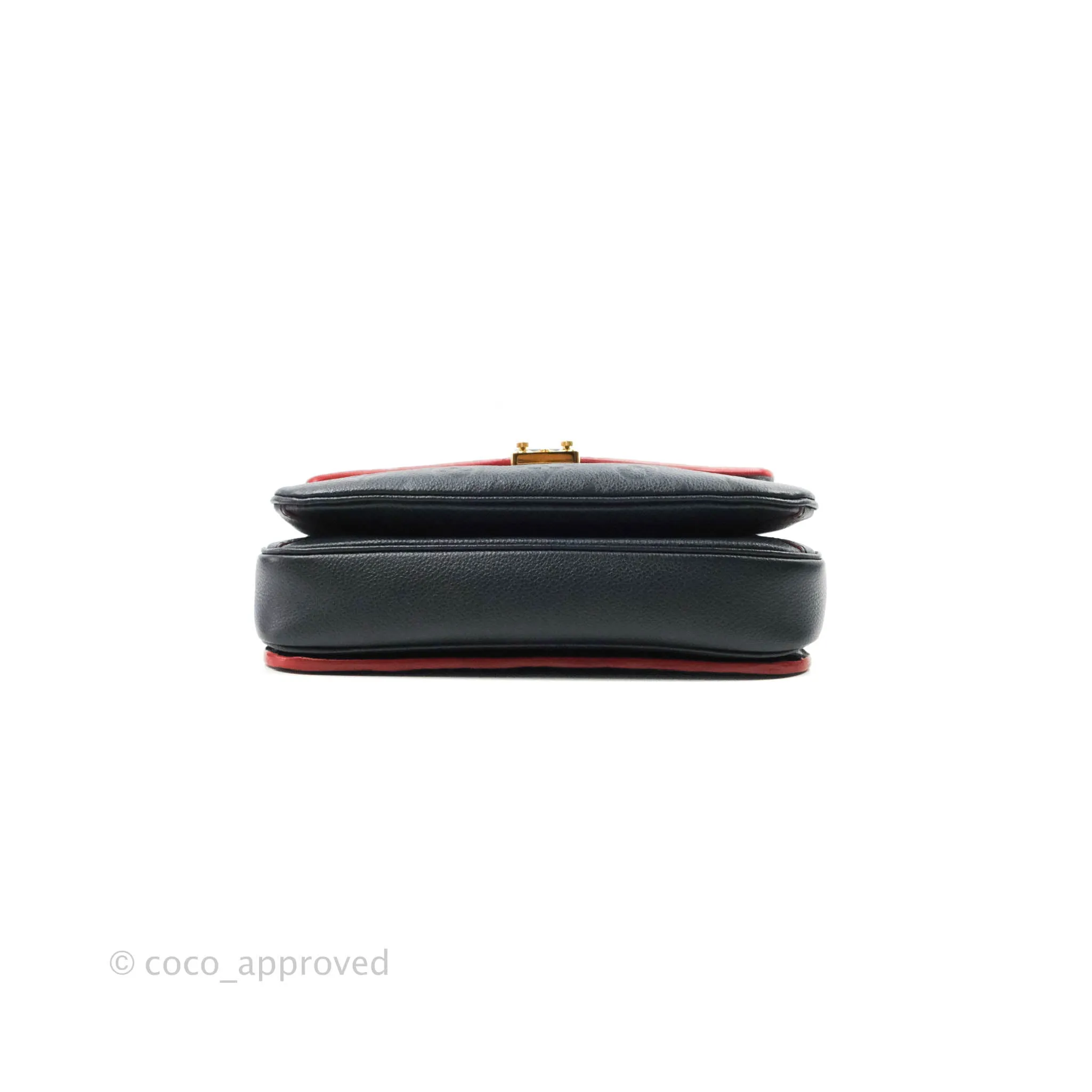 Louis Vuitton Empreinte Pochette Metis Marine Rouge