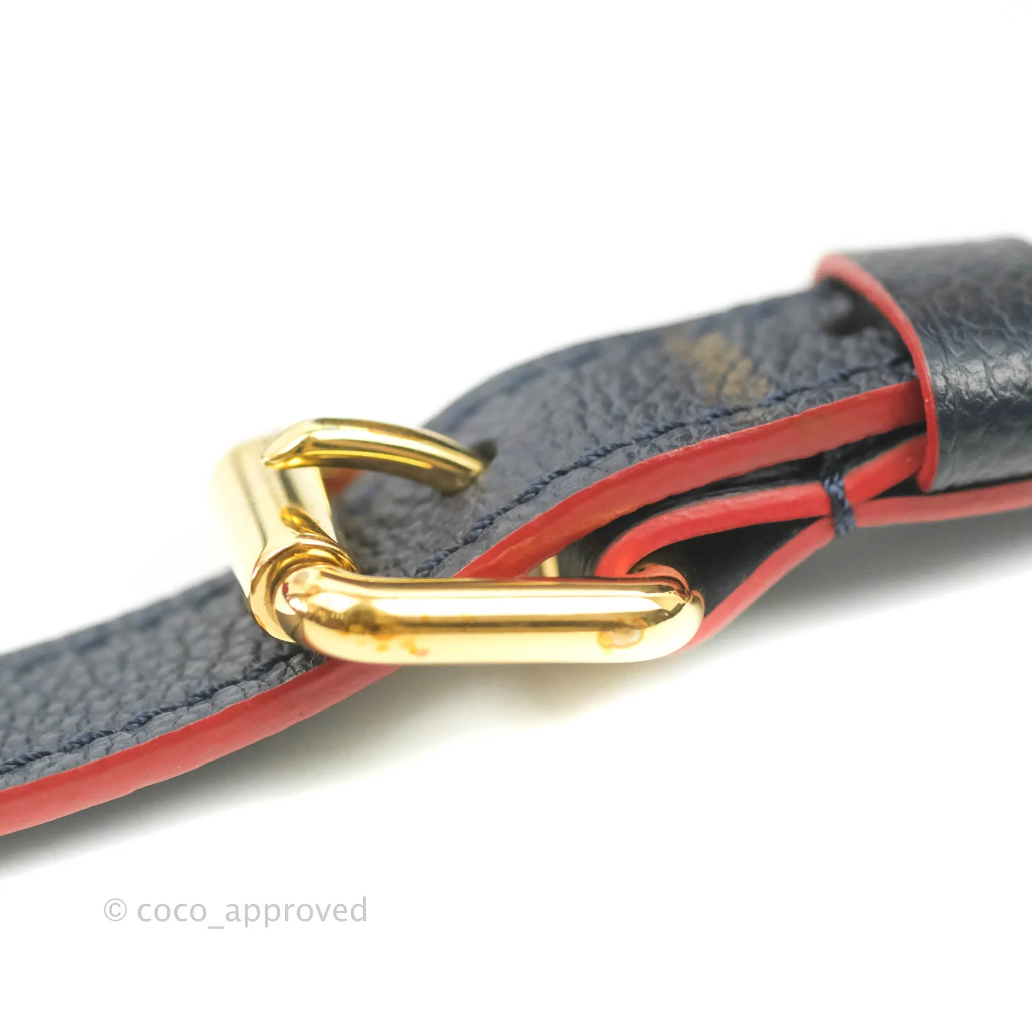 Louis Vuitton Empreinte Pochette Metis Marine Rouge