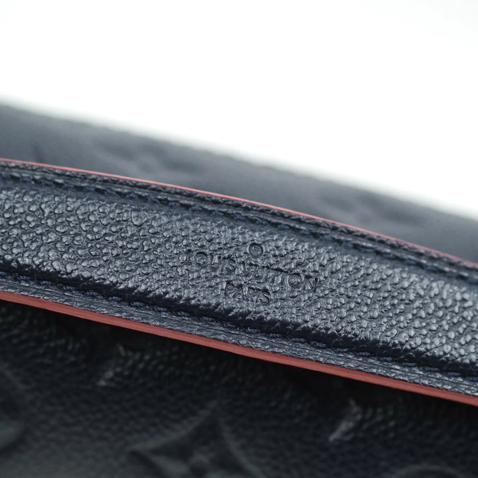 Louis Vuitton Empreinte Pochette Metis Marine Rouge