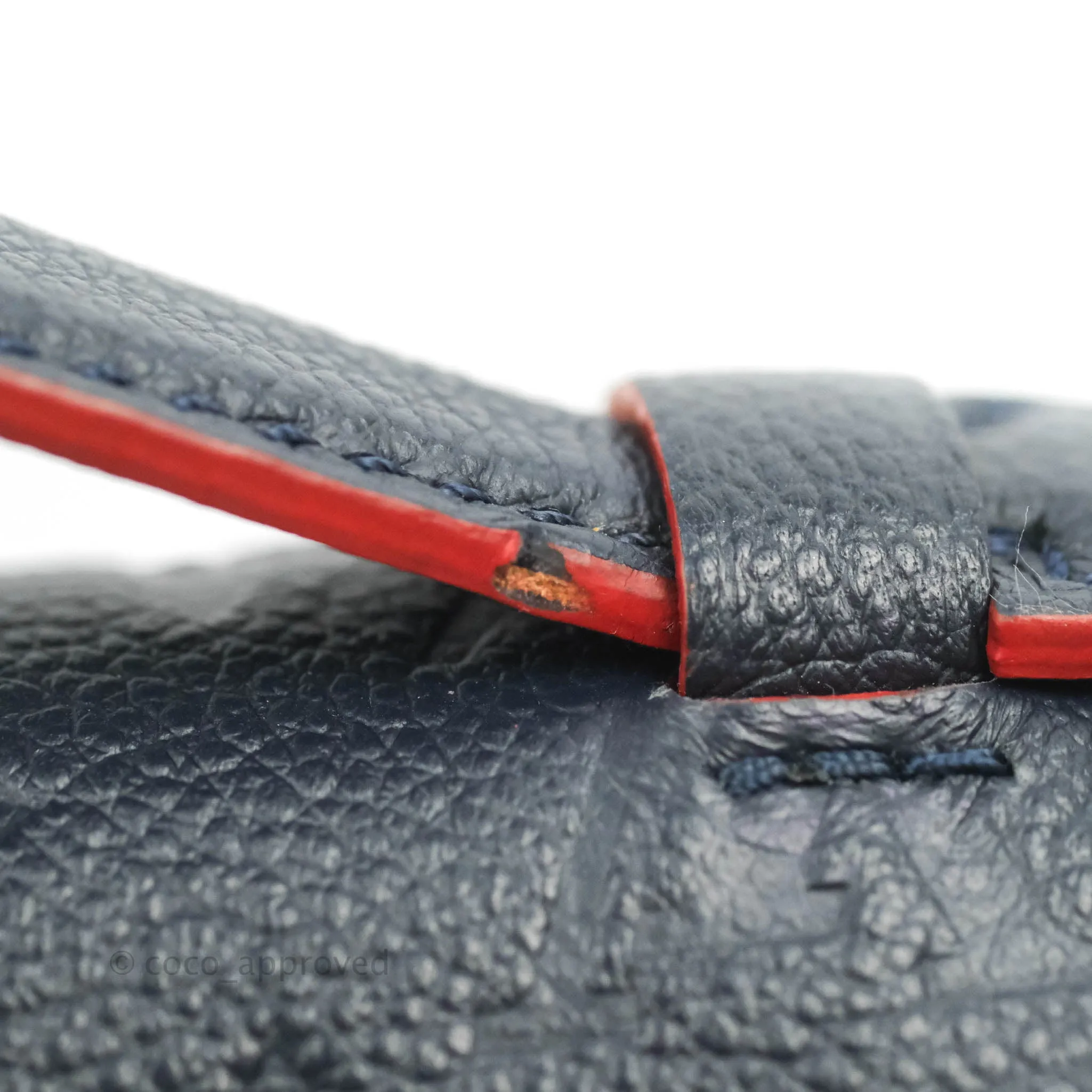 Louis Vuitton Empreinte Pochette Metis Marine Rouge