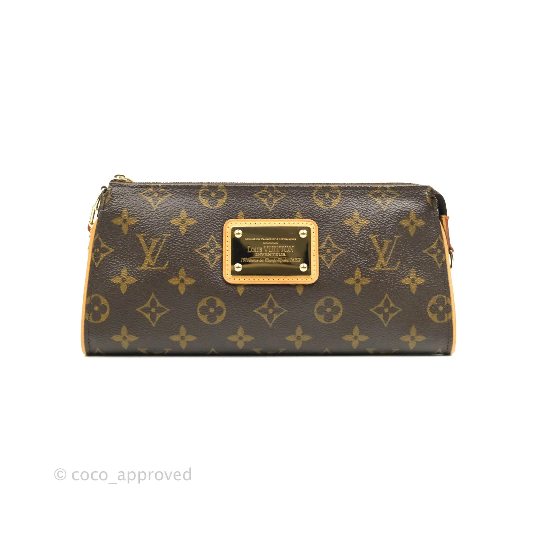 Louis Vuitton Eva Clutch With Strap Monogram Canvas