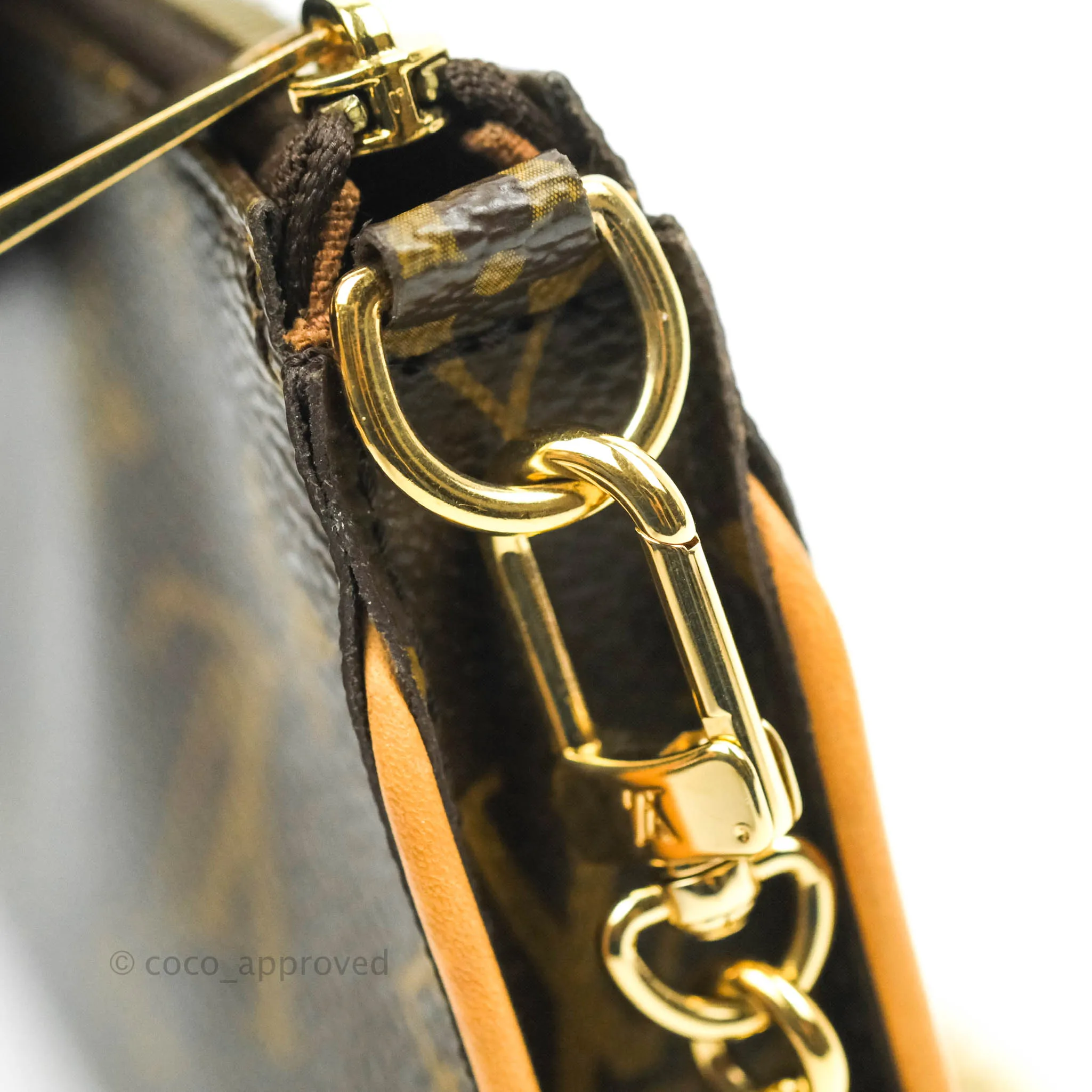 Louis Vuitton Eva Clutch With Strap Monogram Canvas
