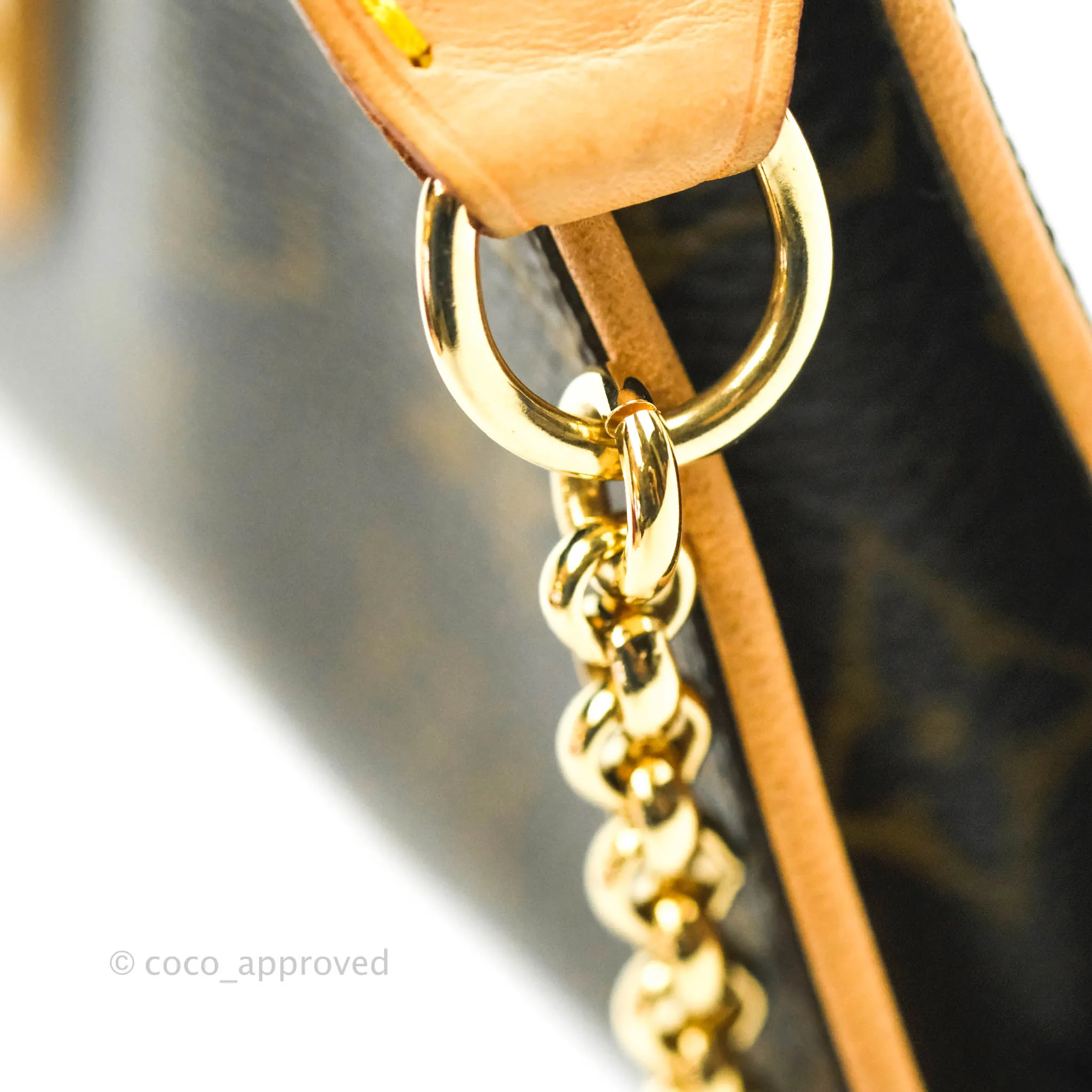 Louis Vuitton Eva Clutch With Strap Monogram Canvas