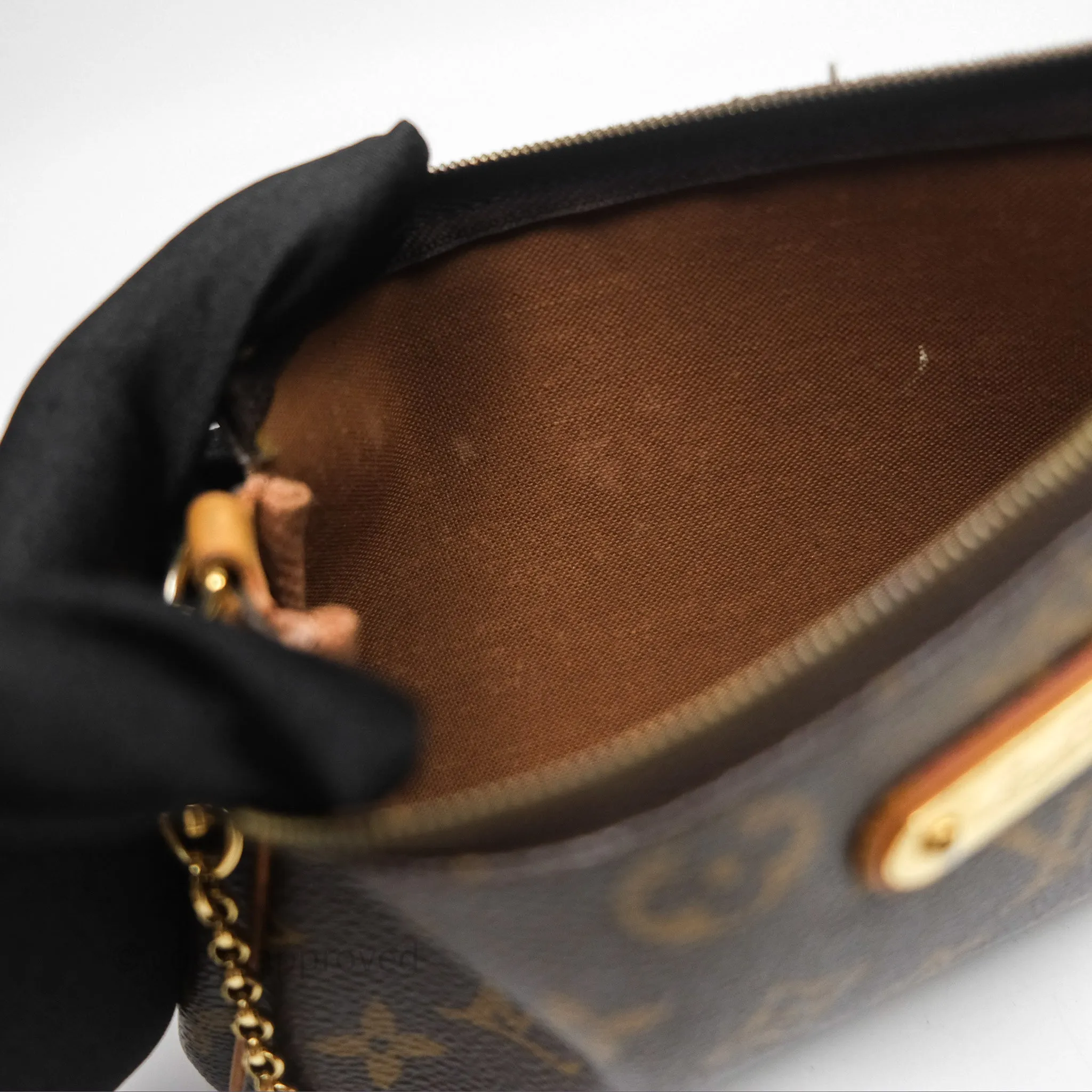 Louis Vuitton Eva Shoulder Bag Monogram Coated Canvas