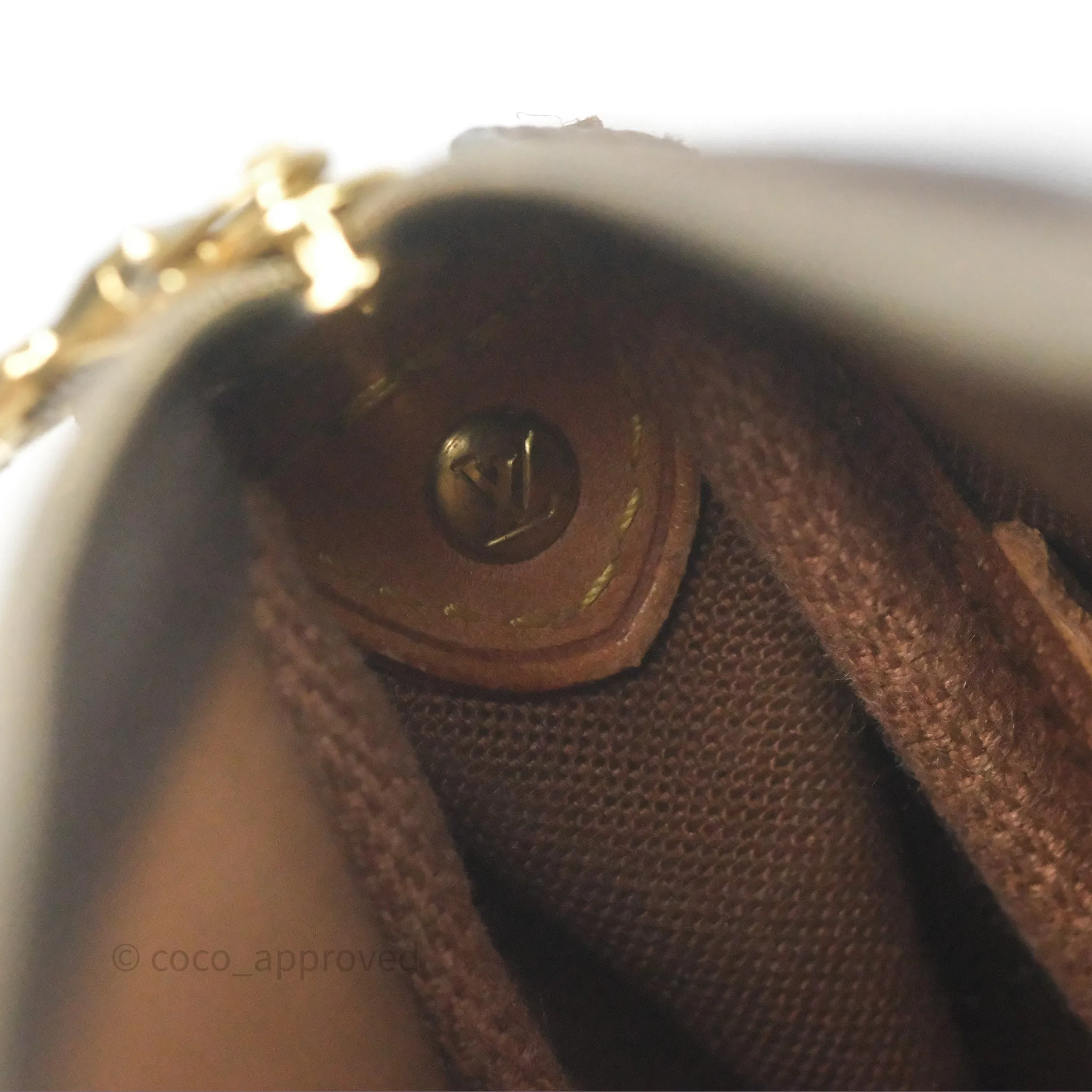 Louis Vuitton Eva Shoulder Bag Monogram Coated Canvas