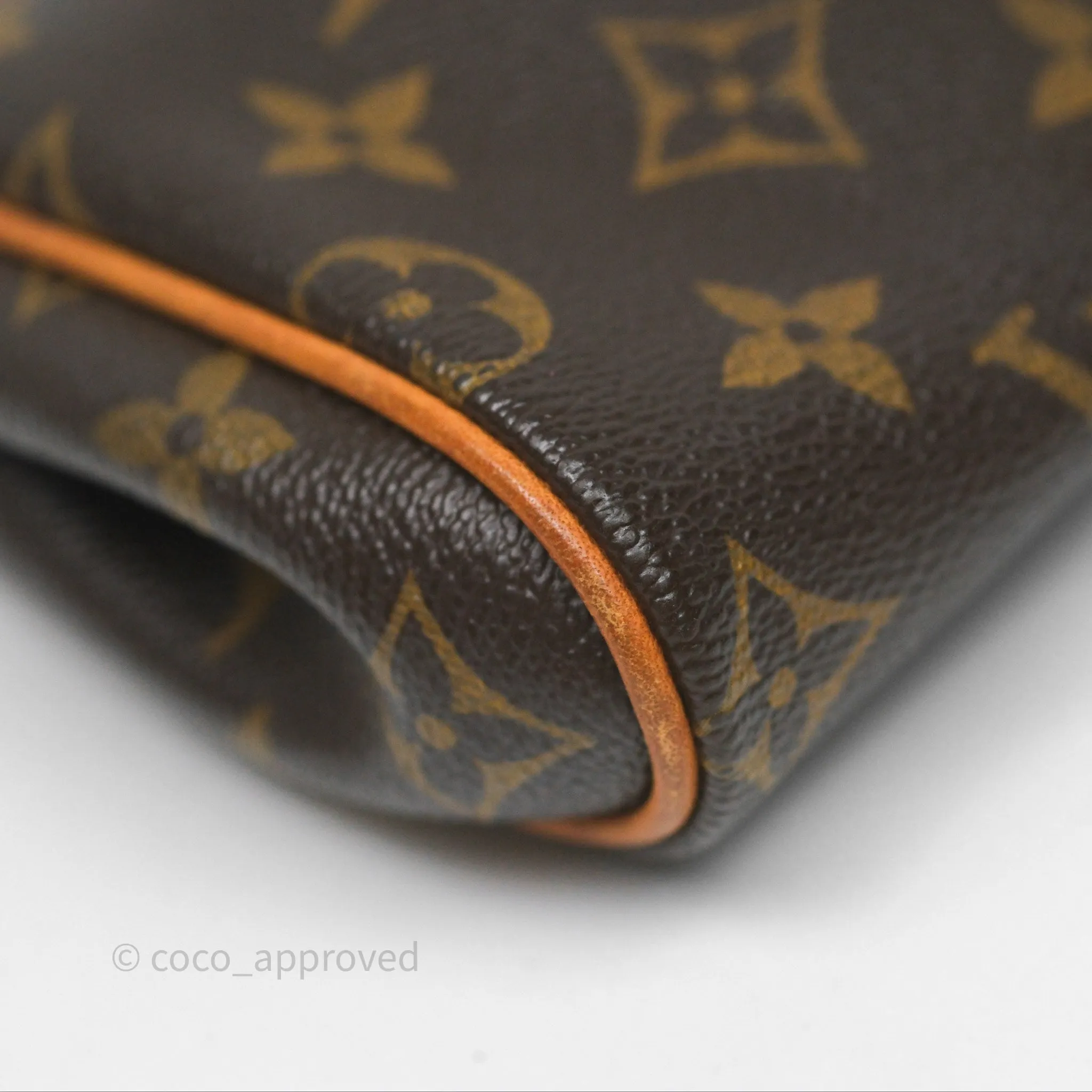 Louis Vuitton Eva Shoulder Bag Monogram Coated Canvas