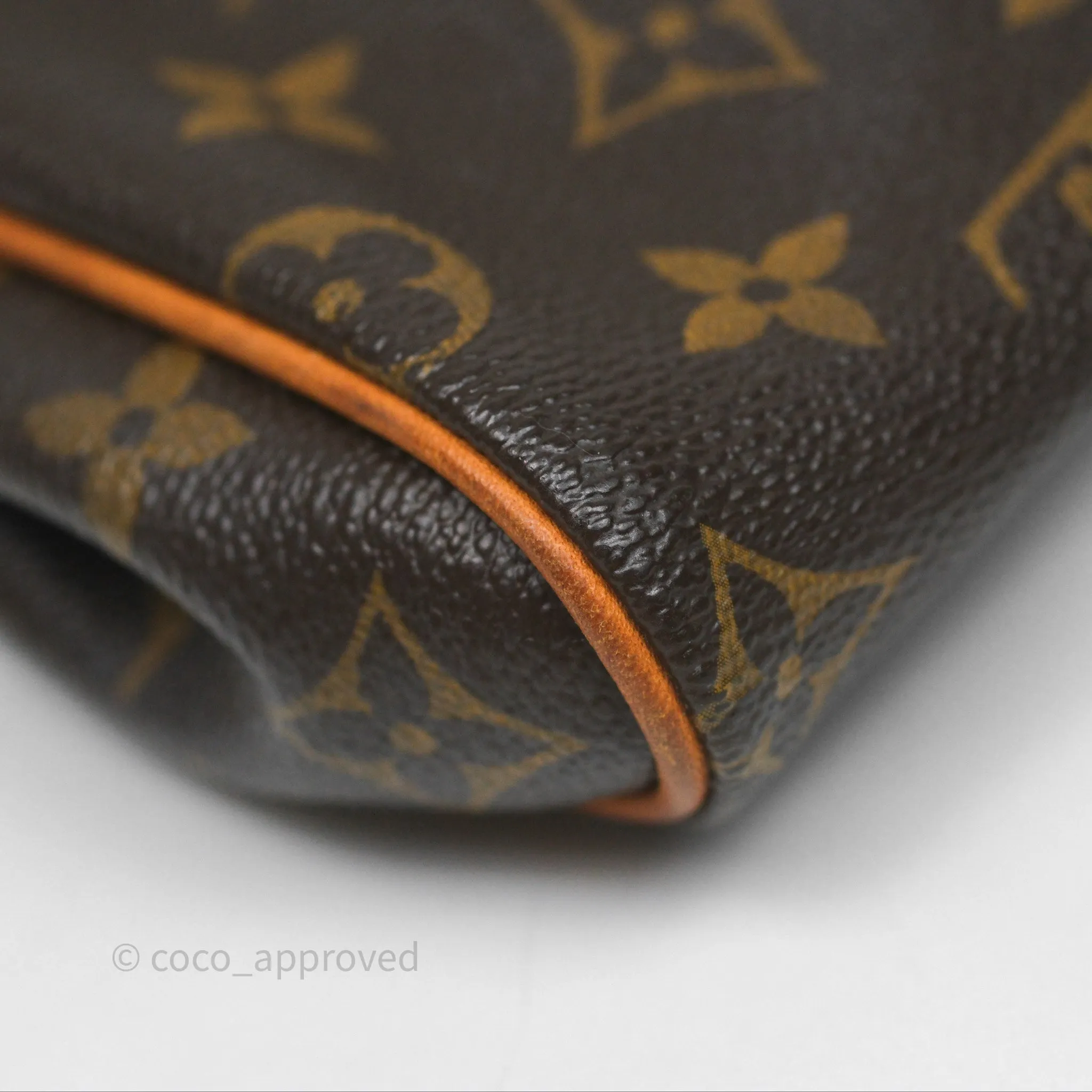 Louis Vuitton Eva Shoulder Bag Monogram Coated Canvas