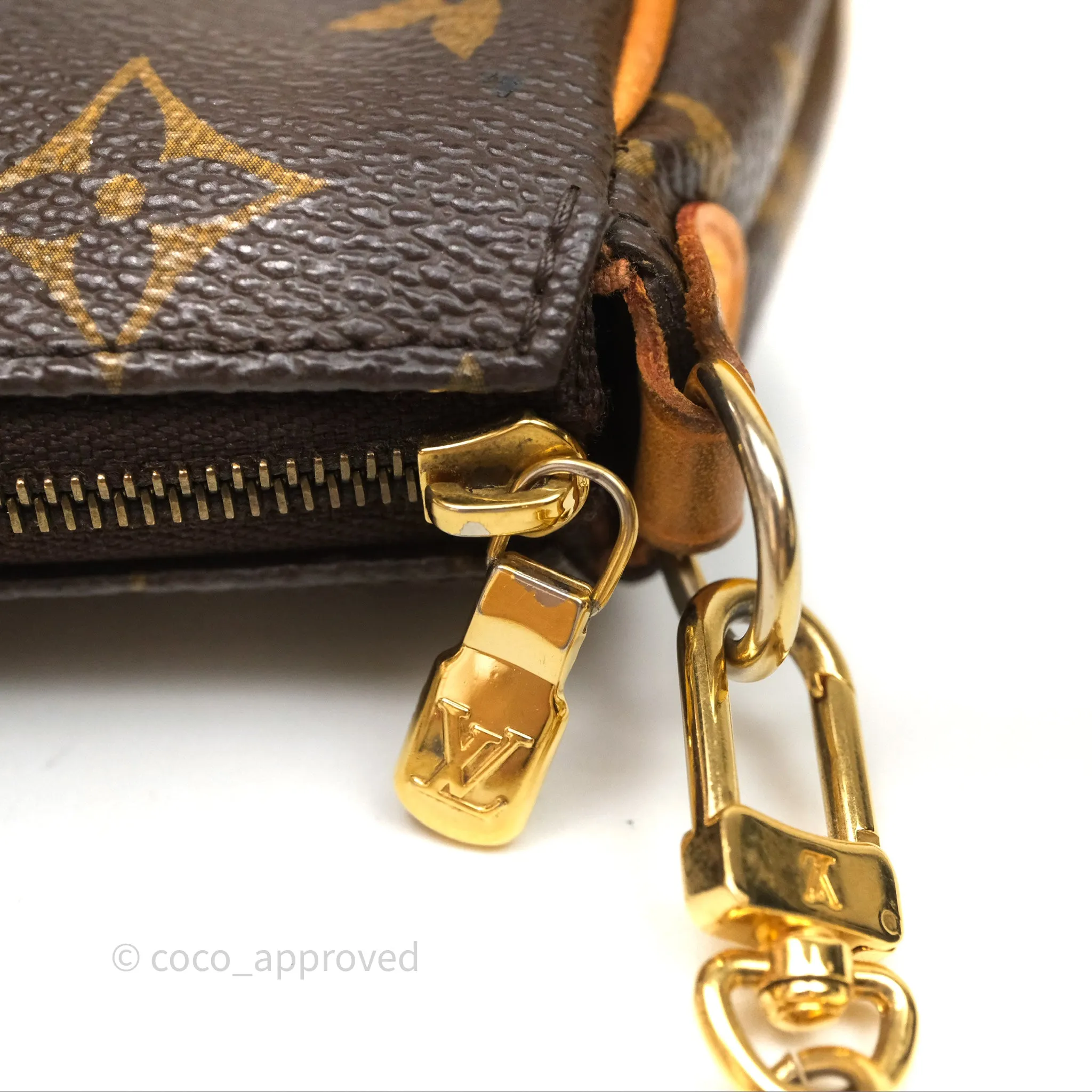 Louis Vuitton Eva Shoulder Bag Monogram Coated Canvas
