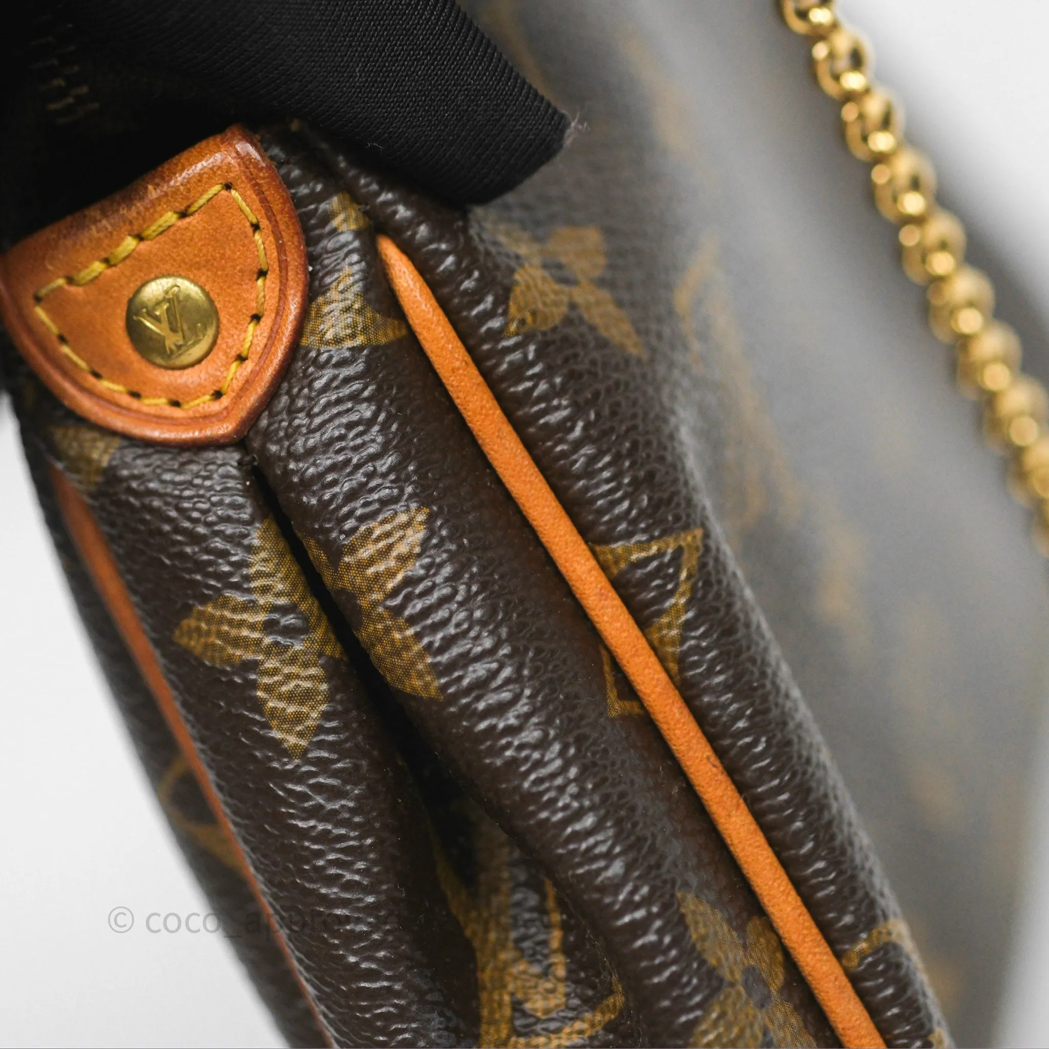 Louis Vuitton Eva Shoulder Bag Monogram Coated Canvas