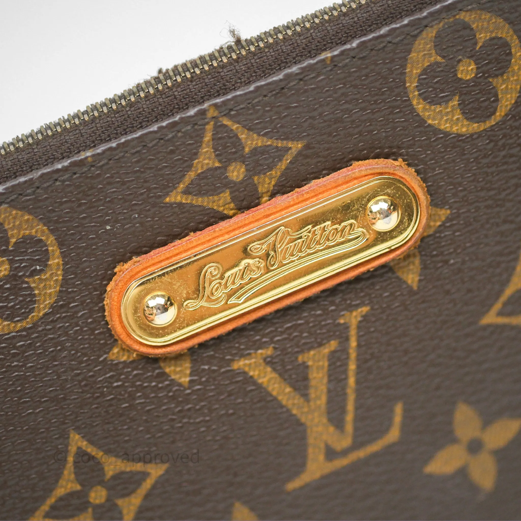 Louis Vuitton Eva Shoulder Bag Monogram Coated Canvas