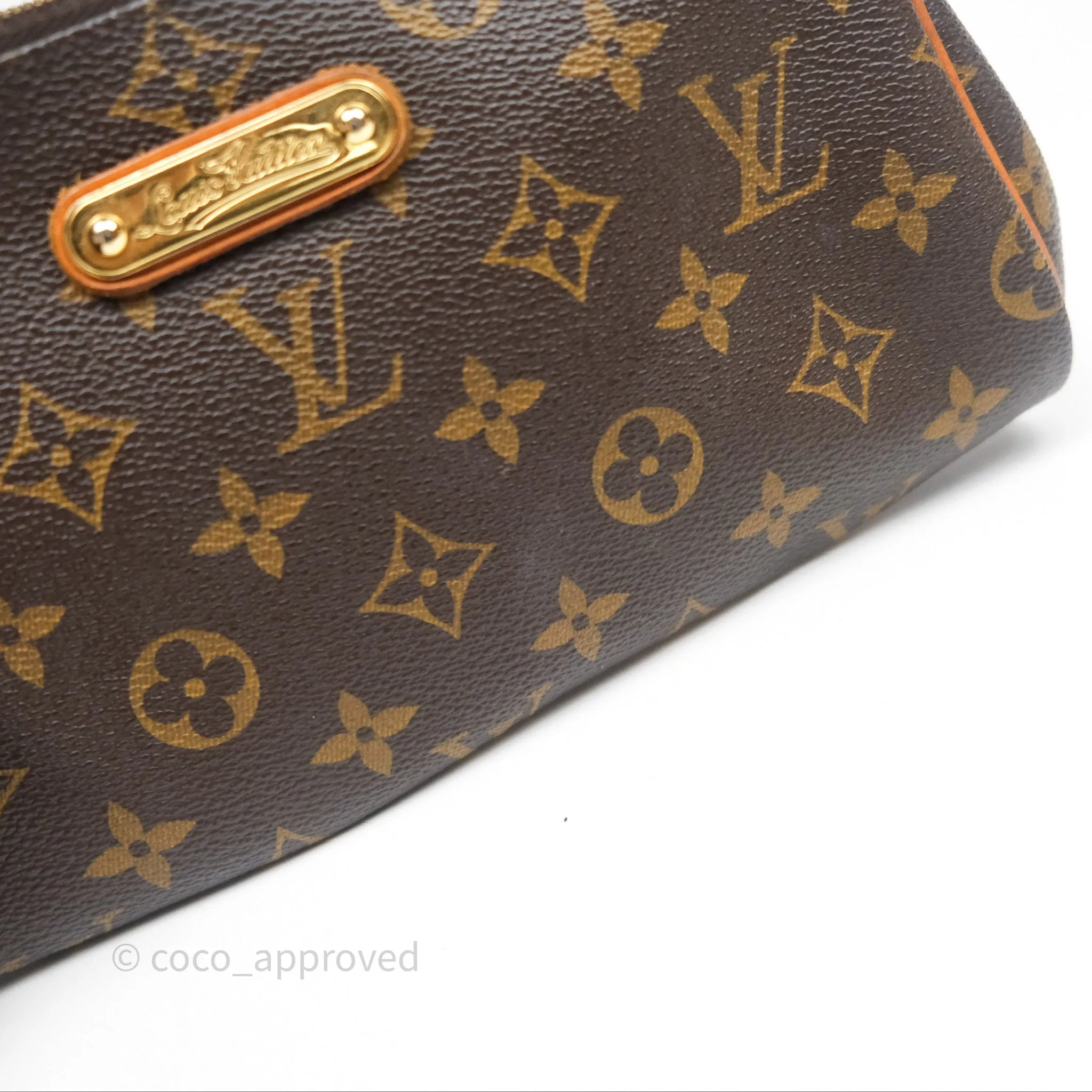 Louis Vuitton Eva Shoulder Bag Monogram Coated Canvas