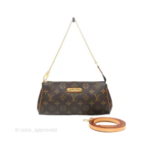 Louis Vuitton Eva Shoulder Bag Monogram Coated Canvas