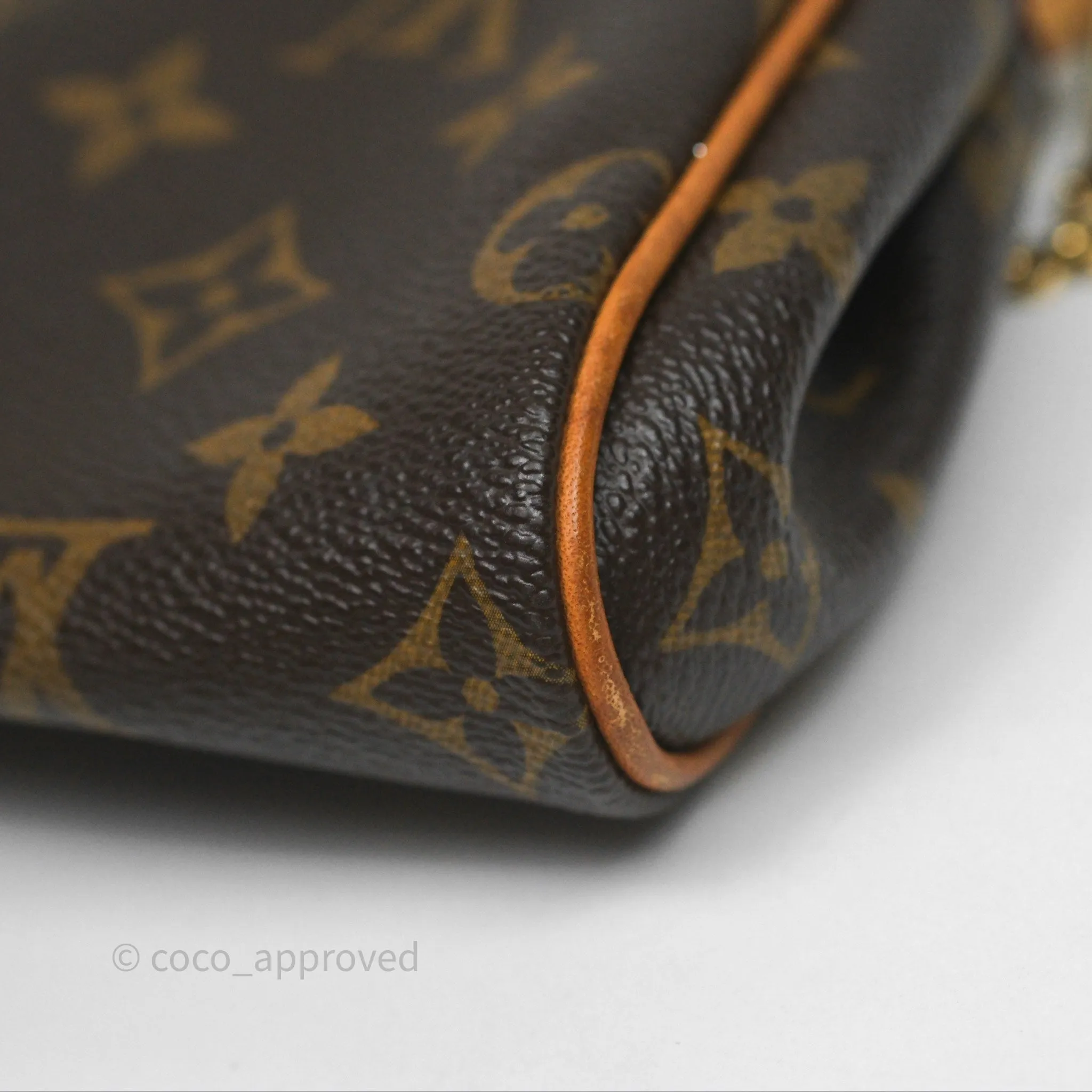 Louis Vuitton Eva Shoulder Bag Monogram Coated Canvas
