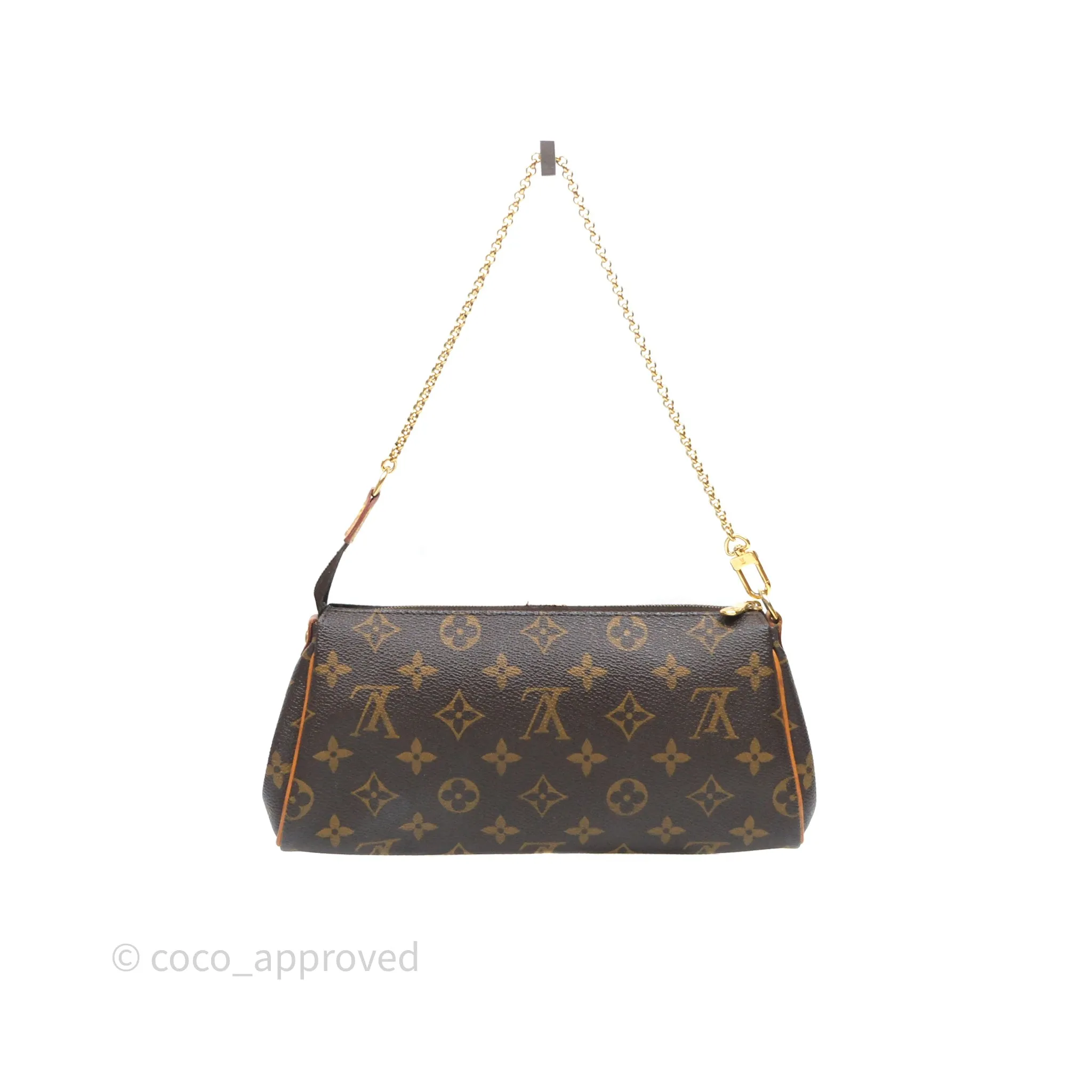 Louis Vuitton Eva Shoulder Bag Monogram Coated Canvas