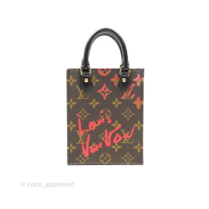 Louis Vuitton Fall In Love Monogram Canvas Petit Sac Plat Bag - Limited Edition