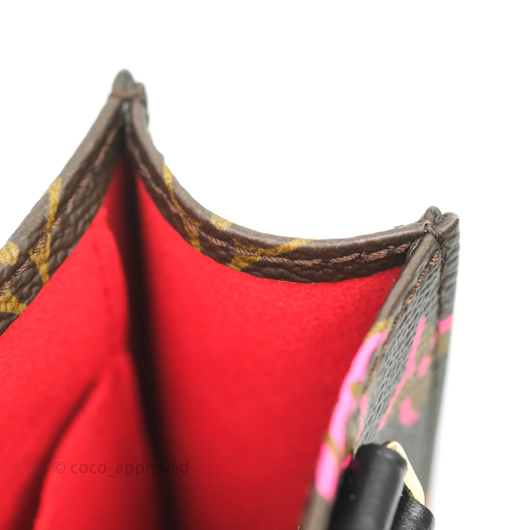 Louis Vuitton Fall In Love Monogram Canvas Petit Sac Plat Bag - Limited Edition