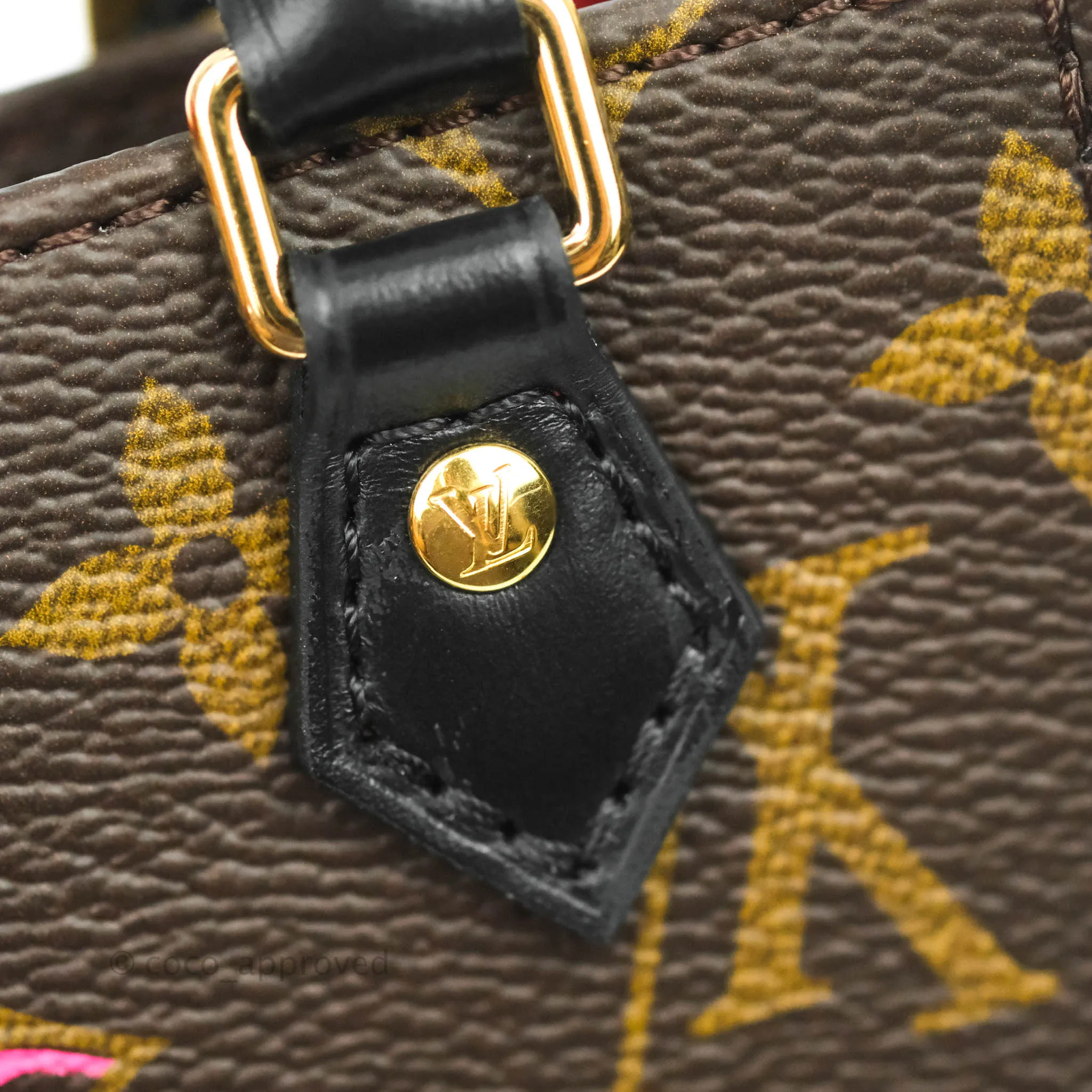 Louis Vuitton Fall In Love Monogram Canvas Petit Sac Plat Bag - Limited Edition