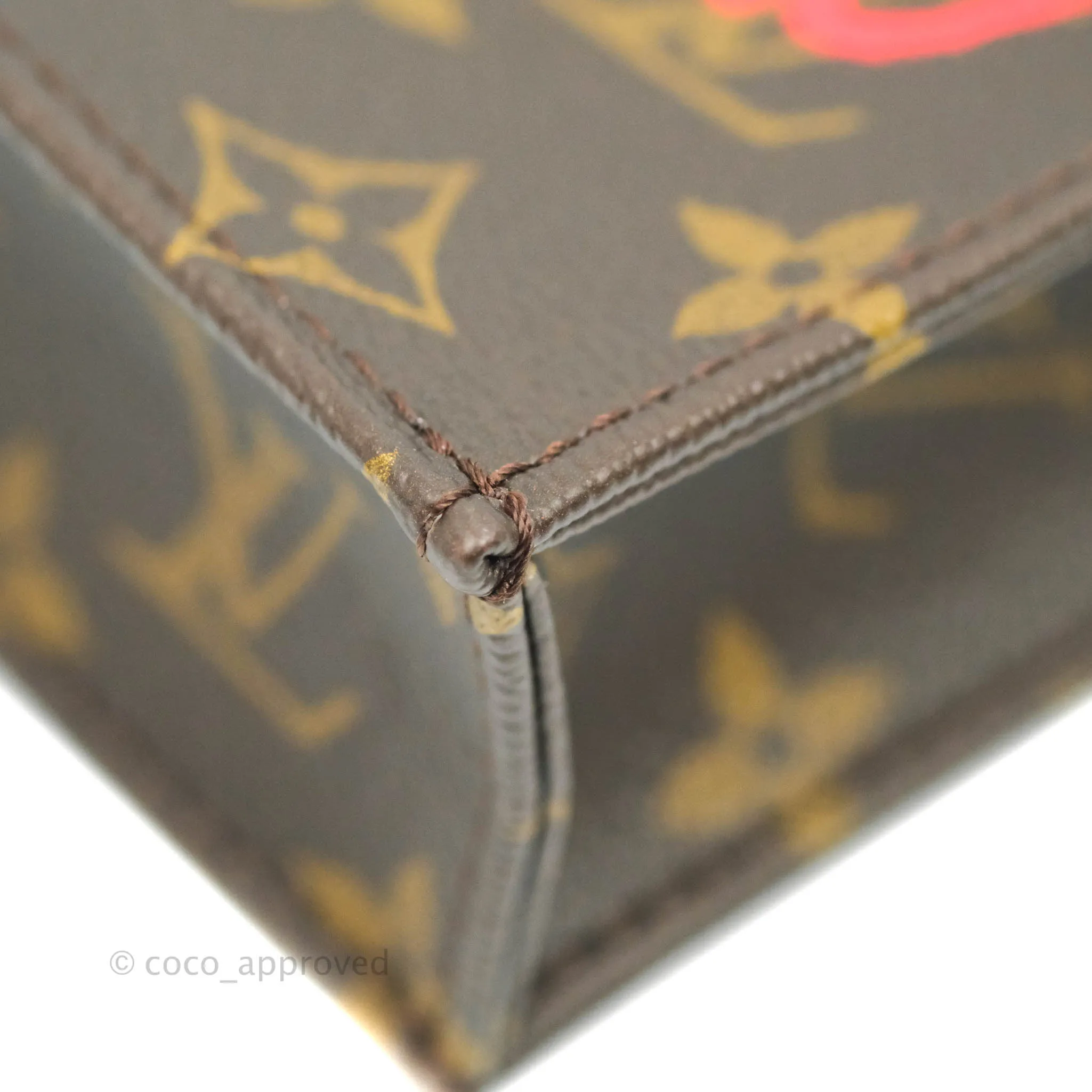 Louis Vuitton Fall In Love Monogram Canvas Petit Sac Plat Bag - Limited Edition