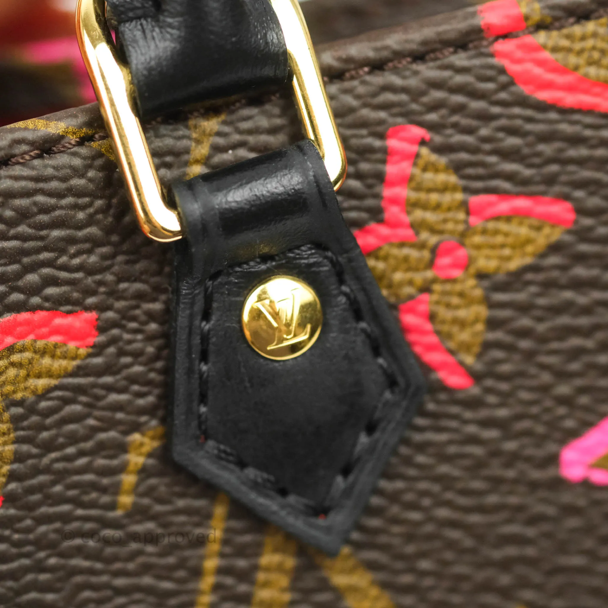 Louis Vuitton Fall In Love Monogram Canvas Petit Sac Plat Bag - Limited Edition