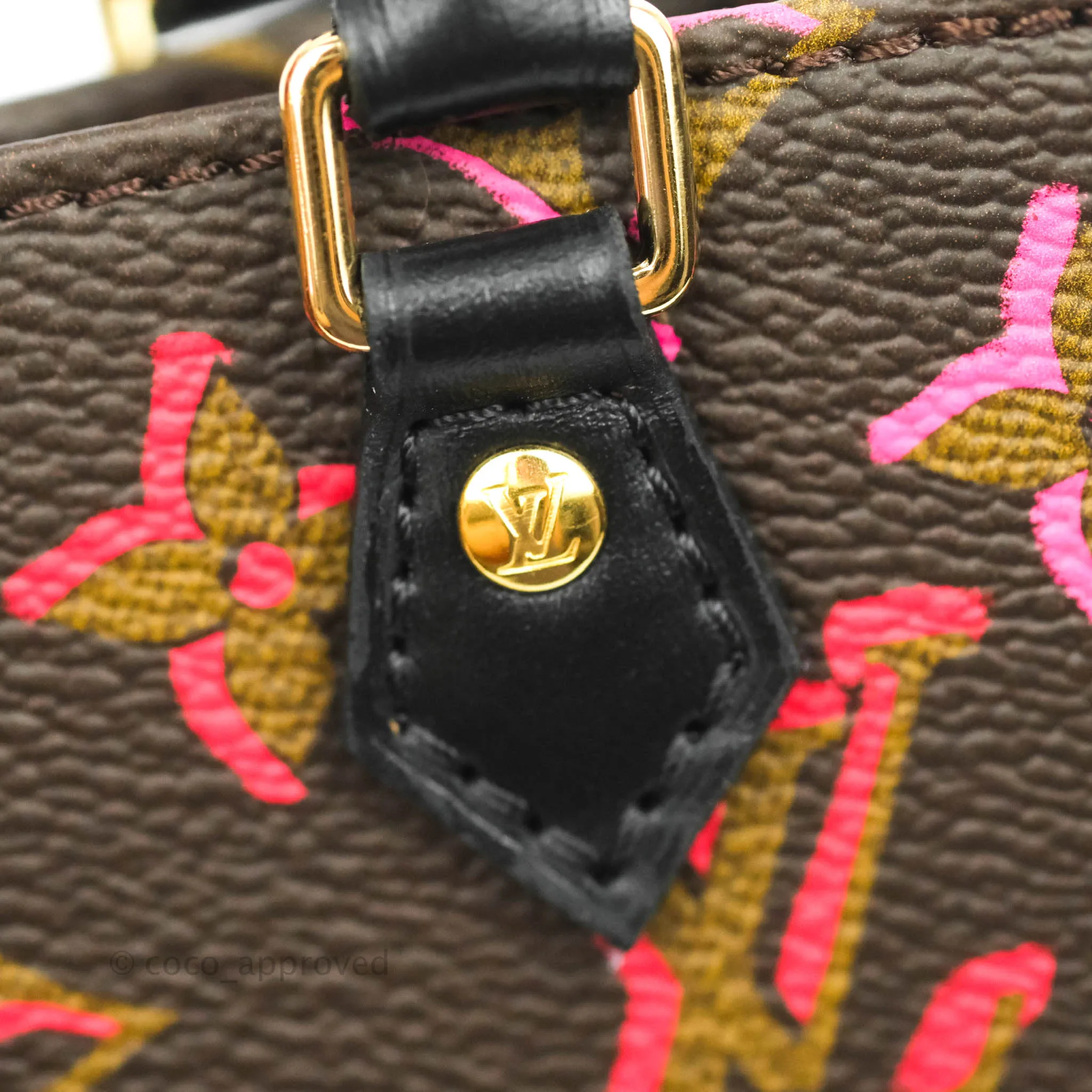 Louis Vuitton Fall In Love Monogram Canvas Petit Sac Plat Bag - Limited Edition