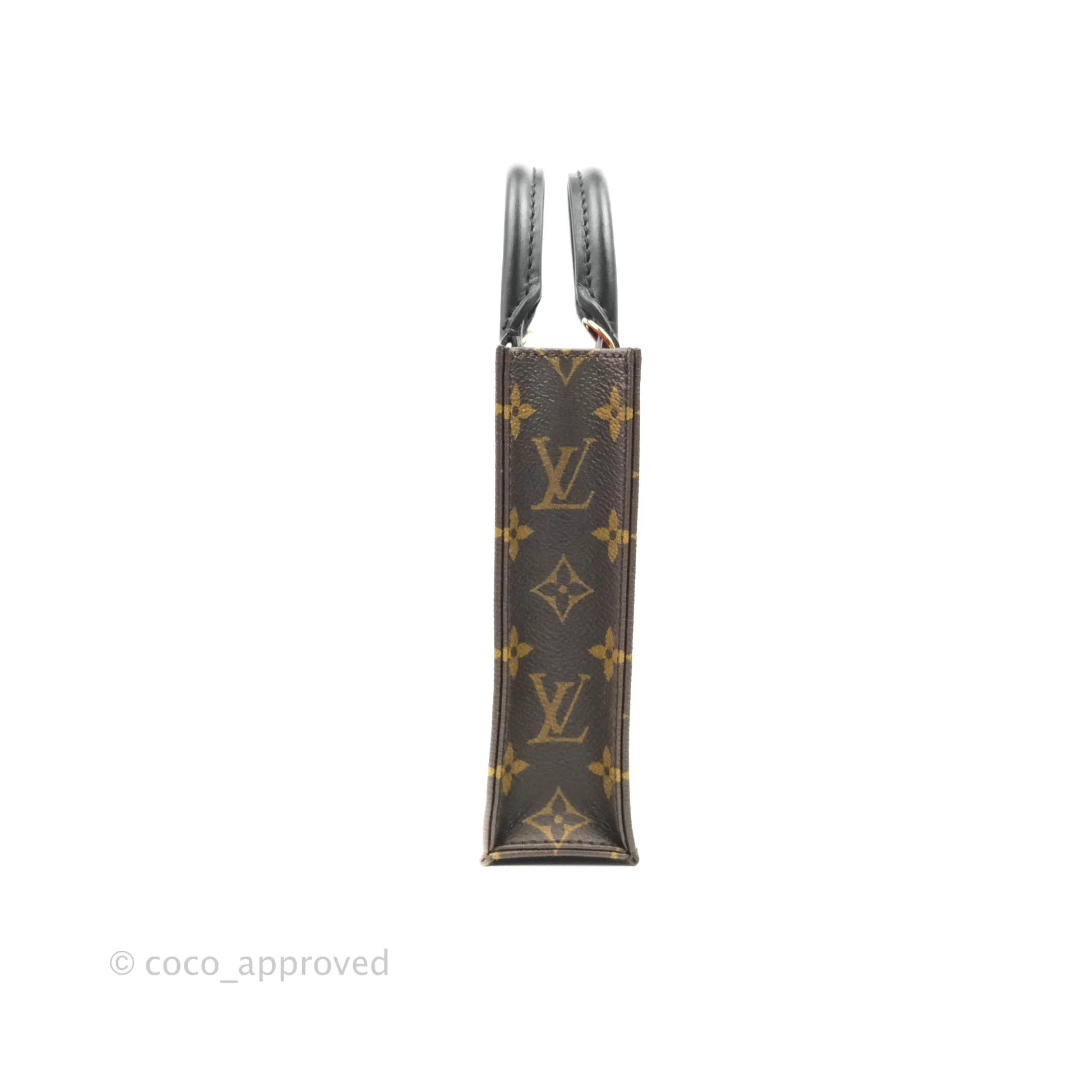 Louis Vuitton Fall In Love Monogram Canvas Petit Sac Plat Bag - Limited Edition