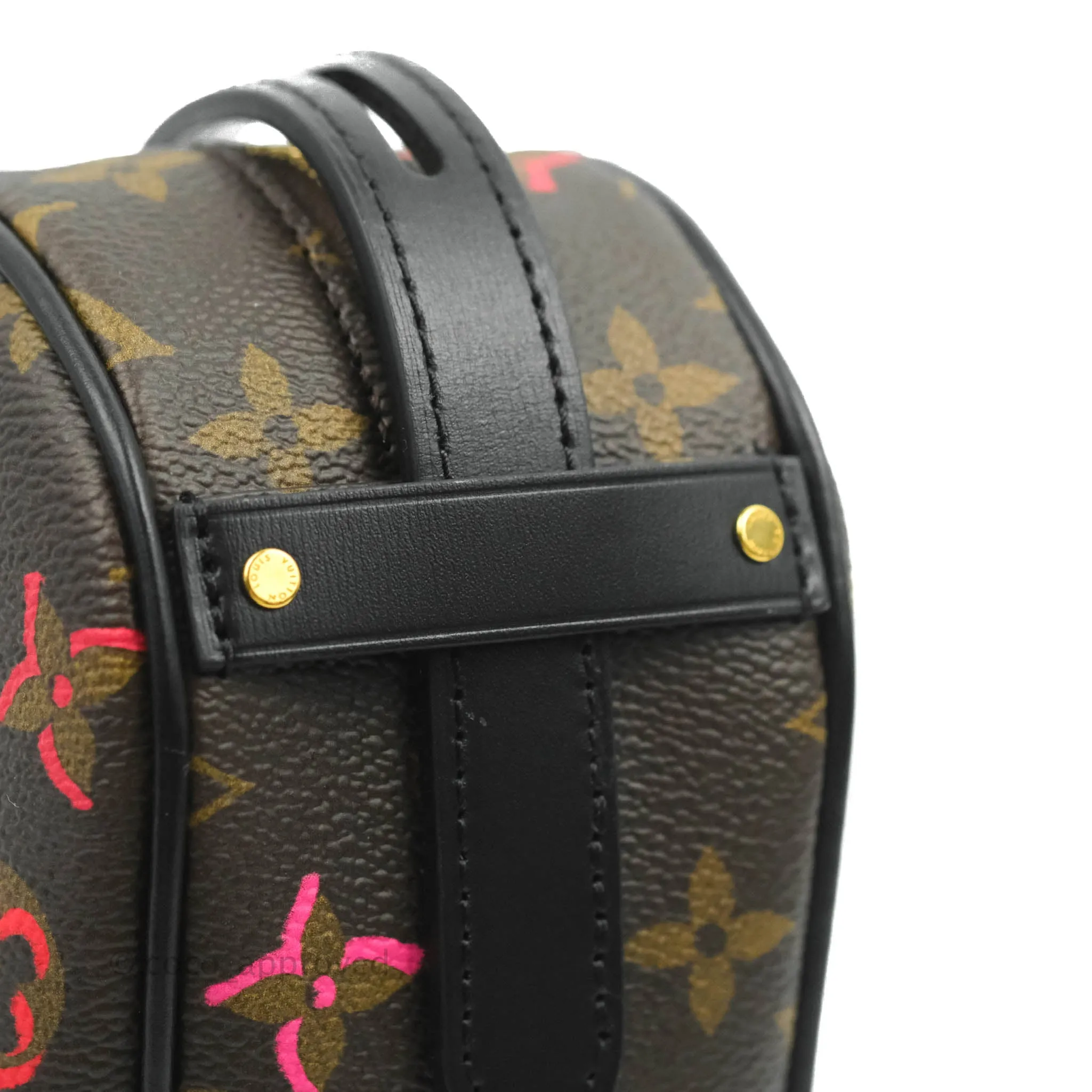 Louis Vuitton Fall In Love Sac Cur Crossbody Black Monogram Canvas Limited Edition