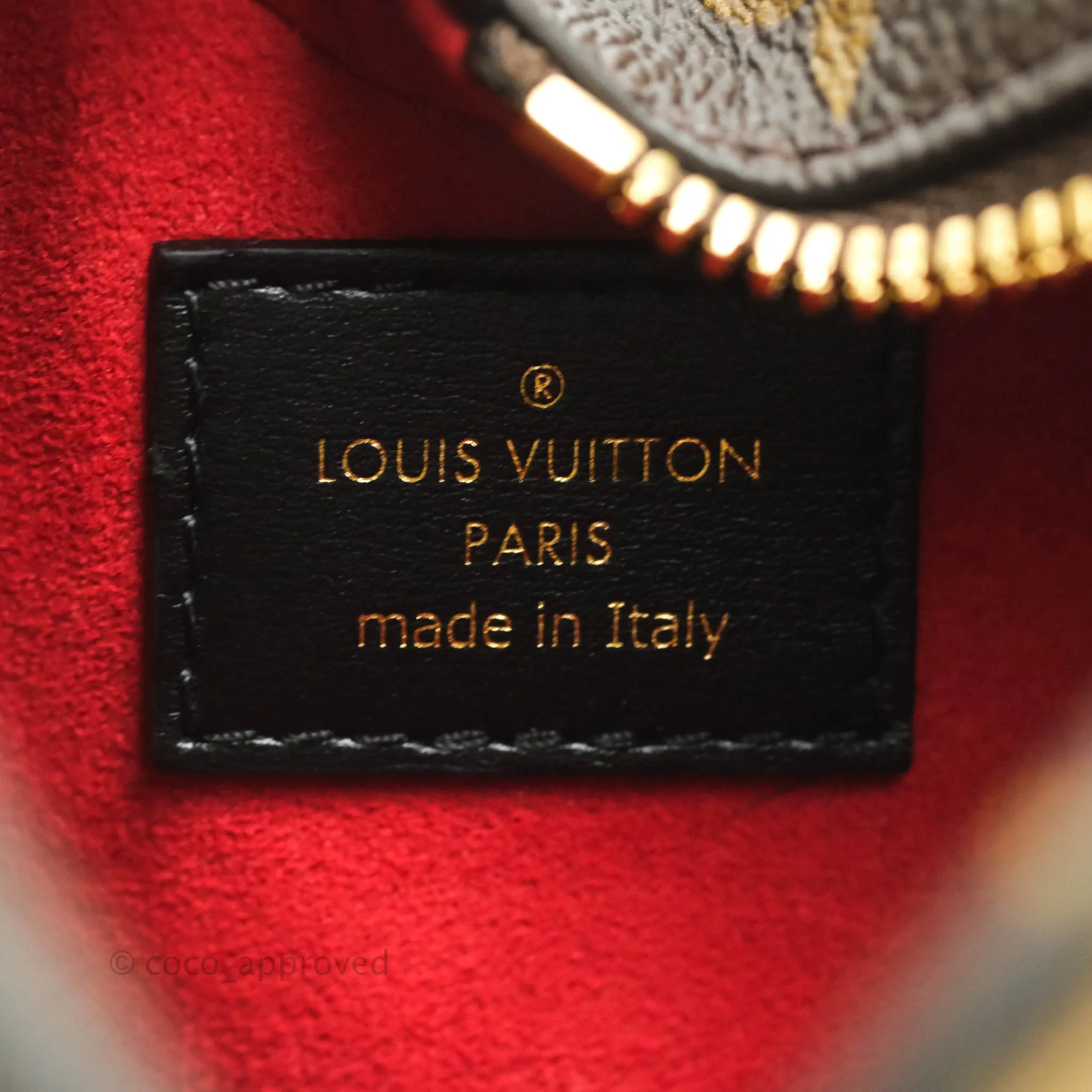 Louis Vuitton Fall In Love Sac Cur Crossbody Black Monogram Canvas Limited Edition