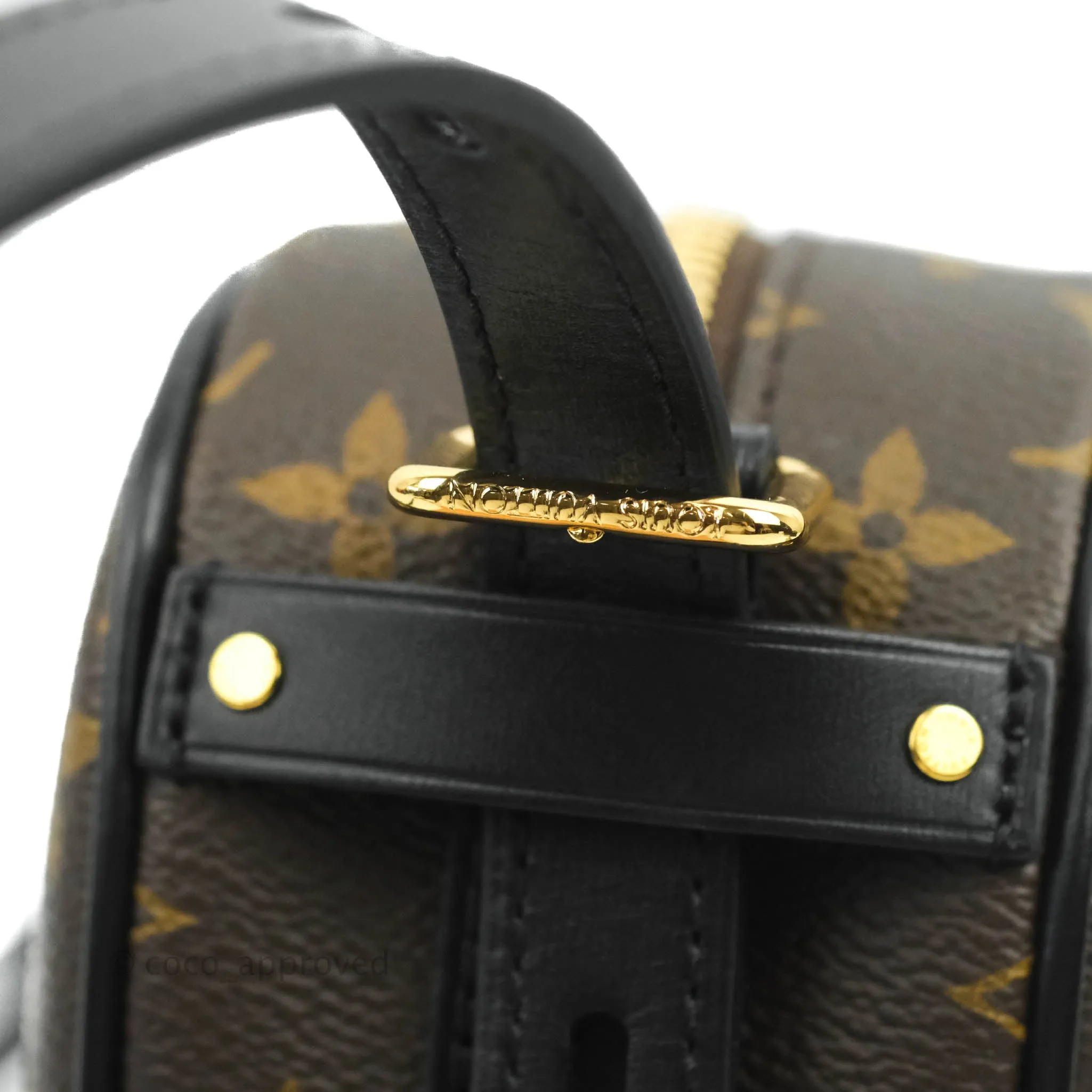 Louis Vuitton Fall In Love Sac Cur Crossbody Black Monogram Canvas Limited Edition