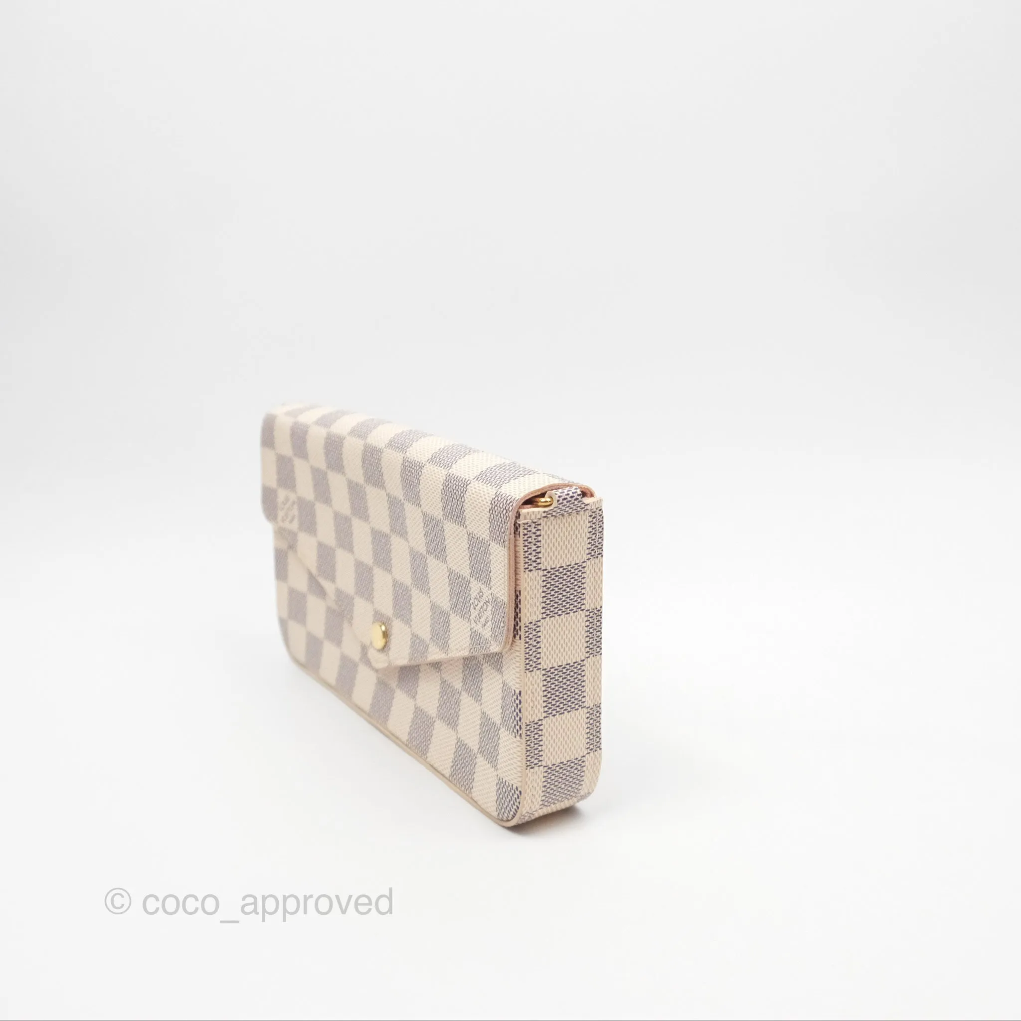 Louis Vuitton Flicie Pochette Damier Azur Canvas