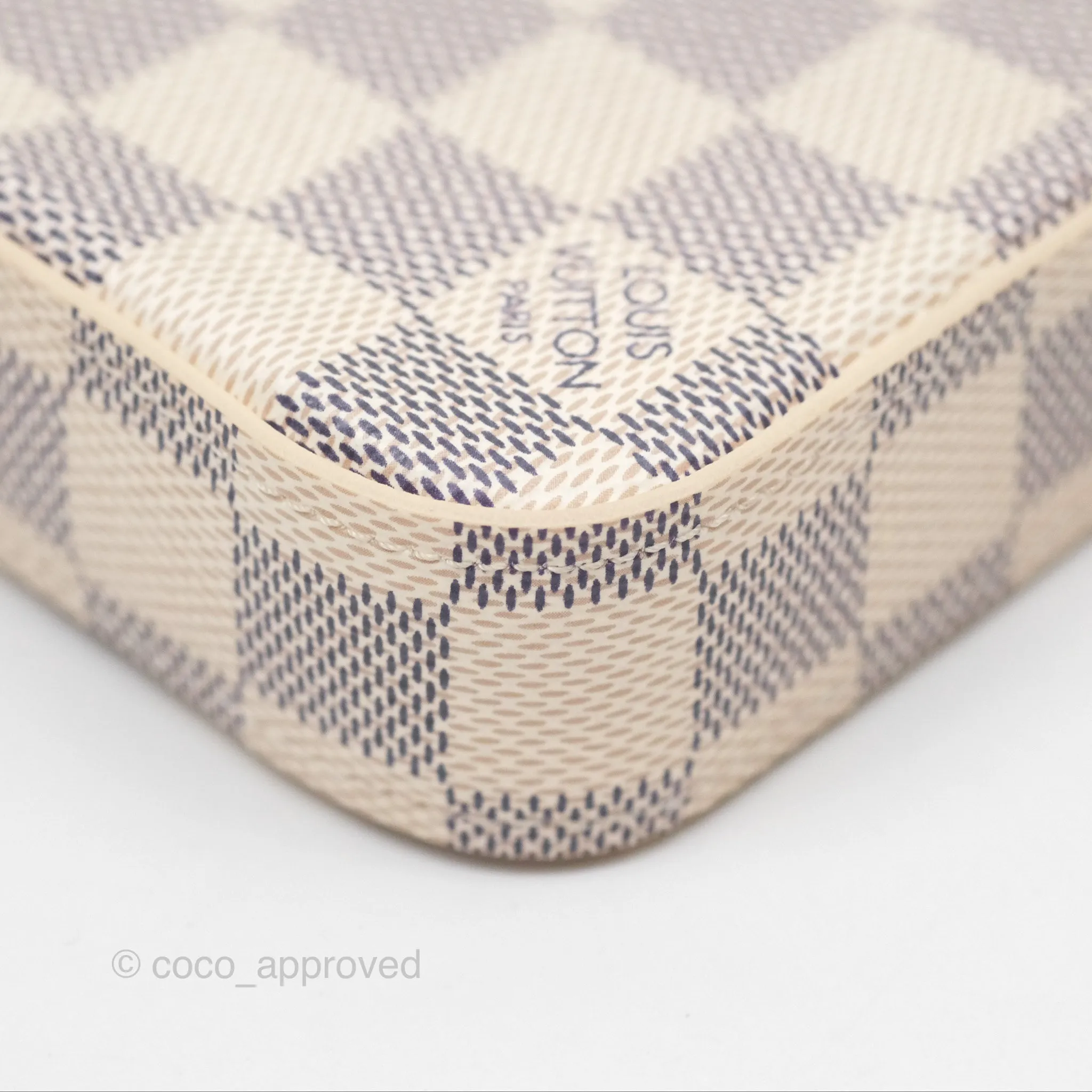 Louis Vuitton Flicie Pochette Damier Azur Canvas