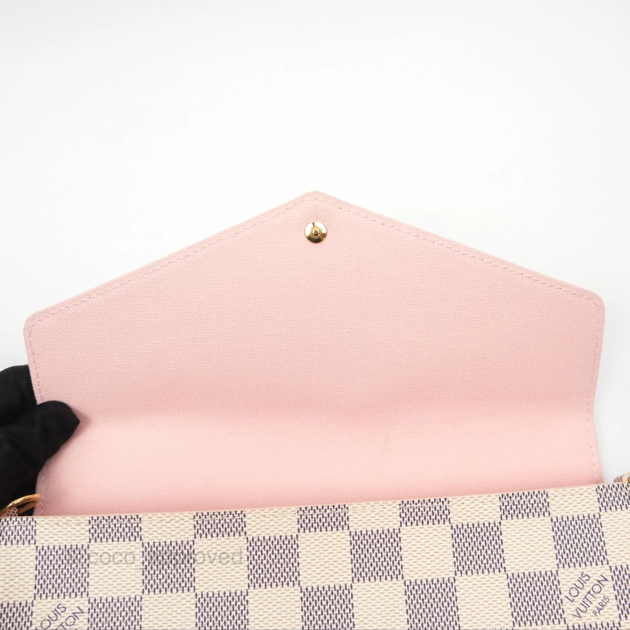Louis Vuitton Flicie Pochette Damier Azur Canvas