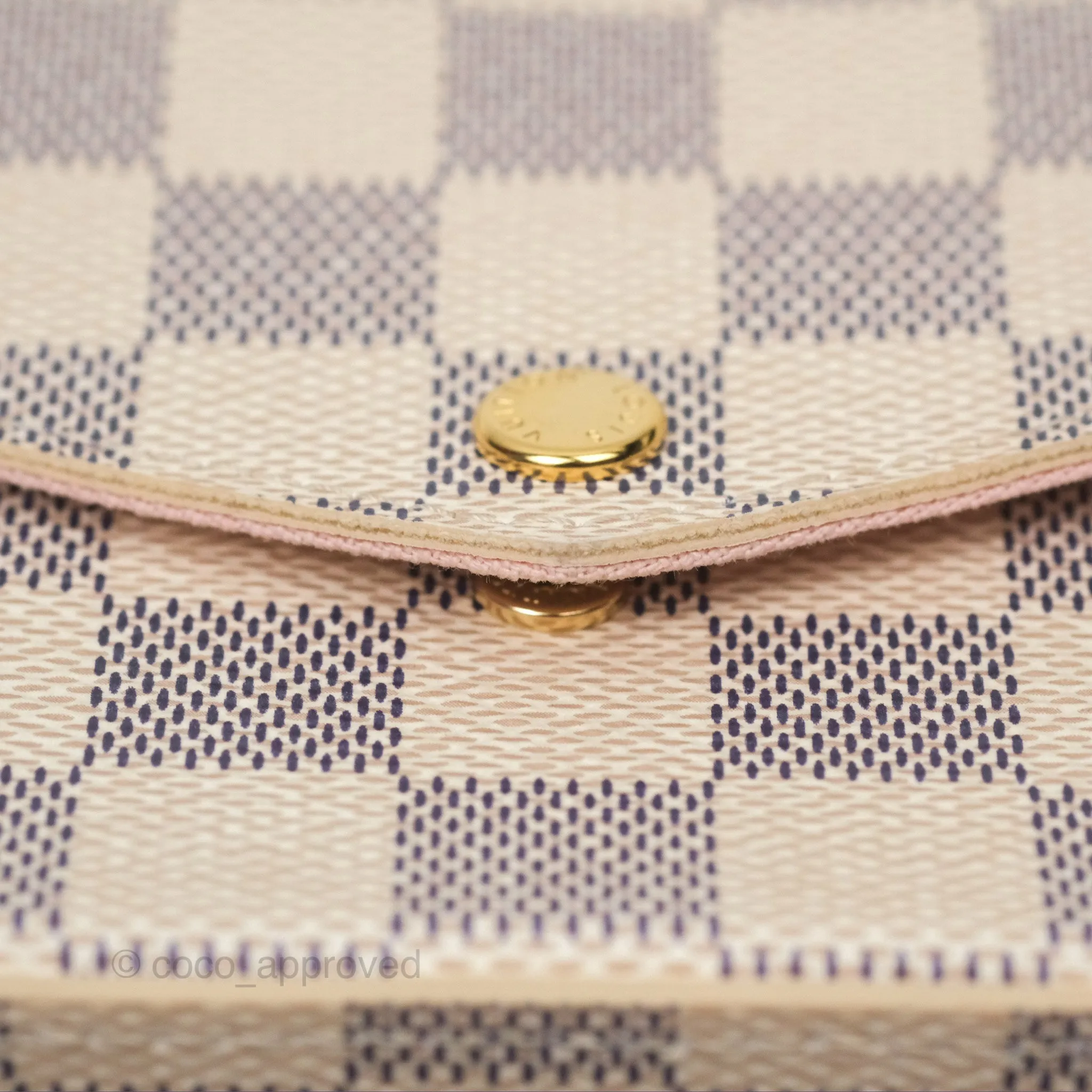 Louis Vuitton Flicie Pochette Damier Azur Canvas