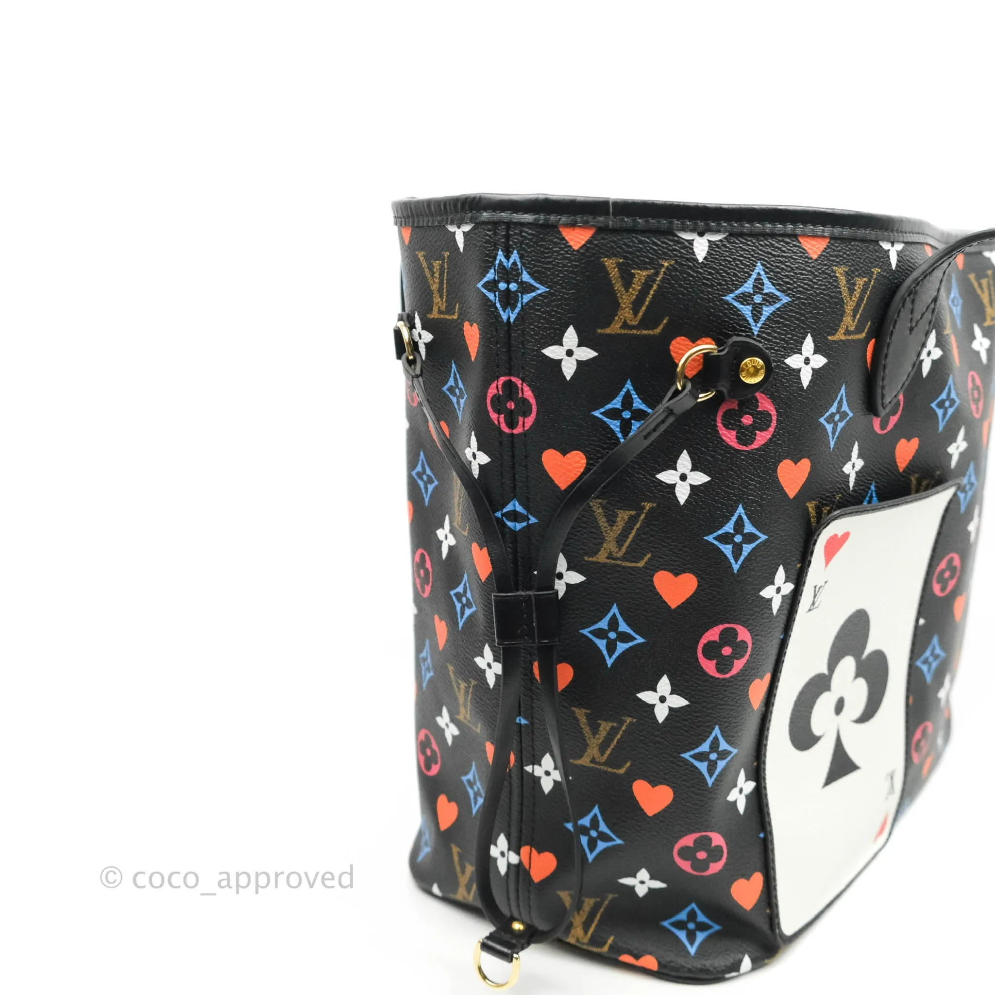Louis Vuitton Game On Neverfull MM Monogram Canvas Tote Bag