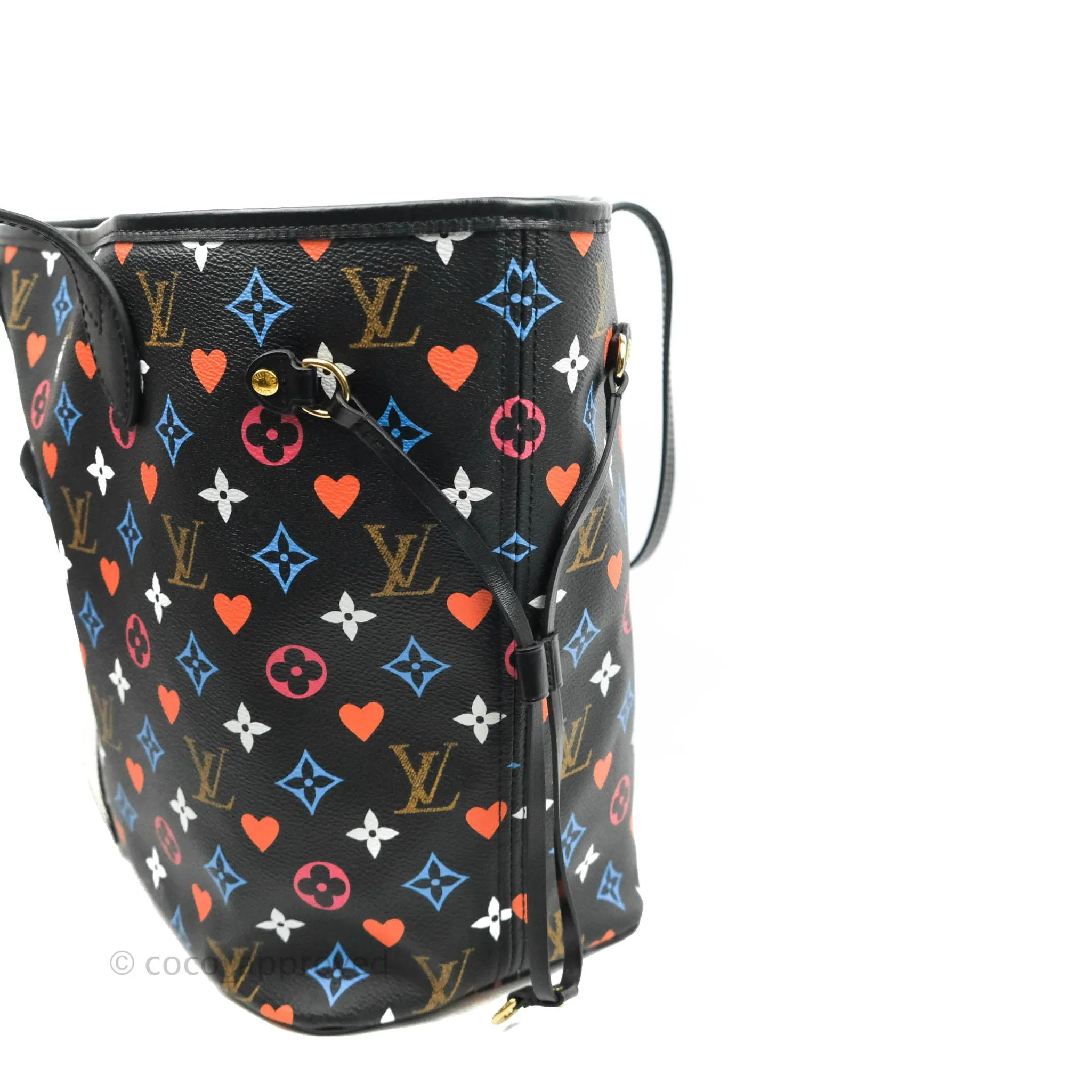 Louis Vuitton Game On Neverfull MM Monogram Canvas Tote Bag