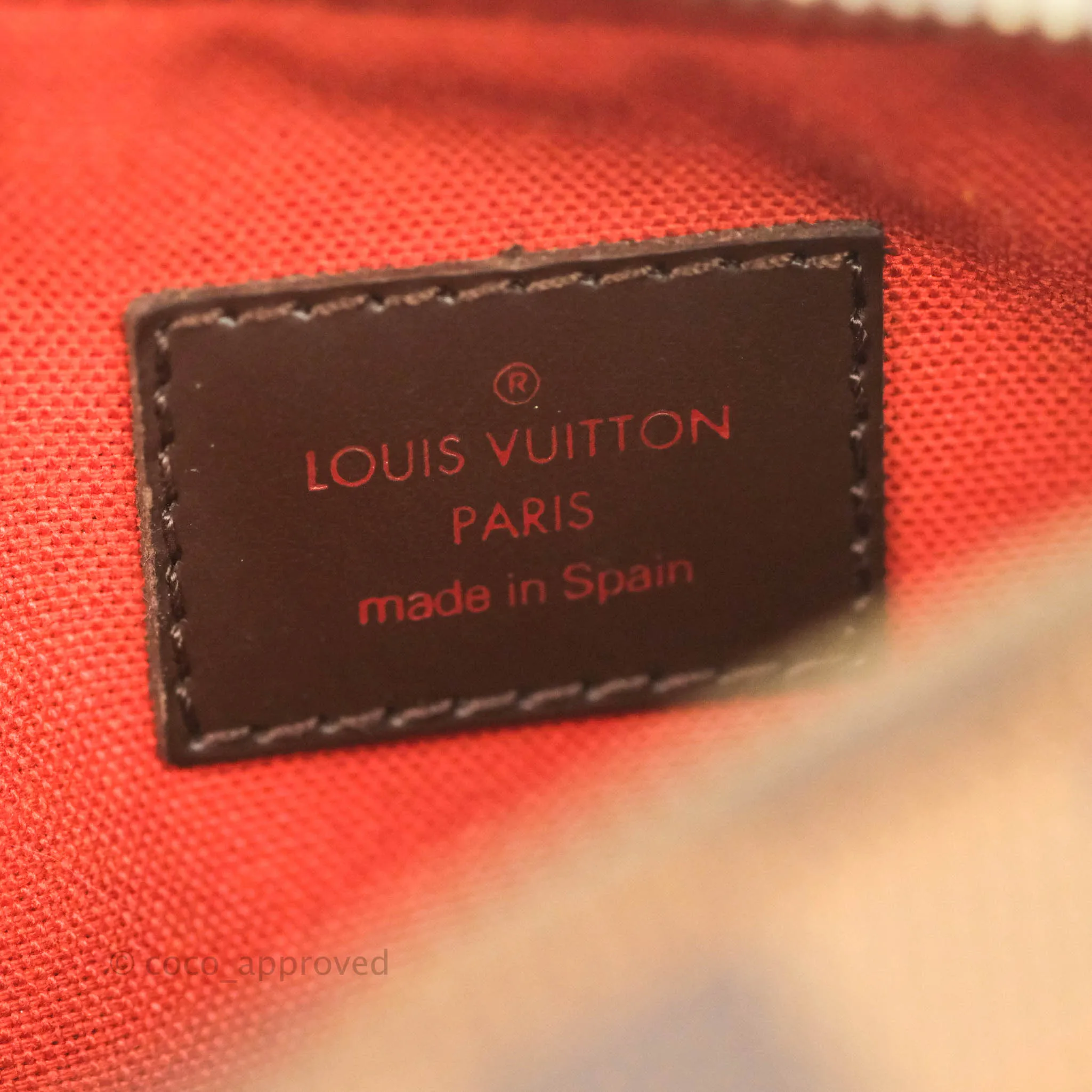 Louis Vuitton Geronimos Waist Bag Damier Ebene